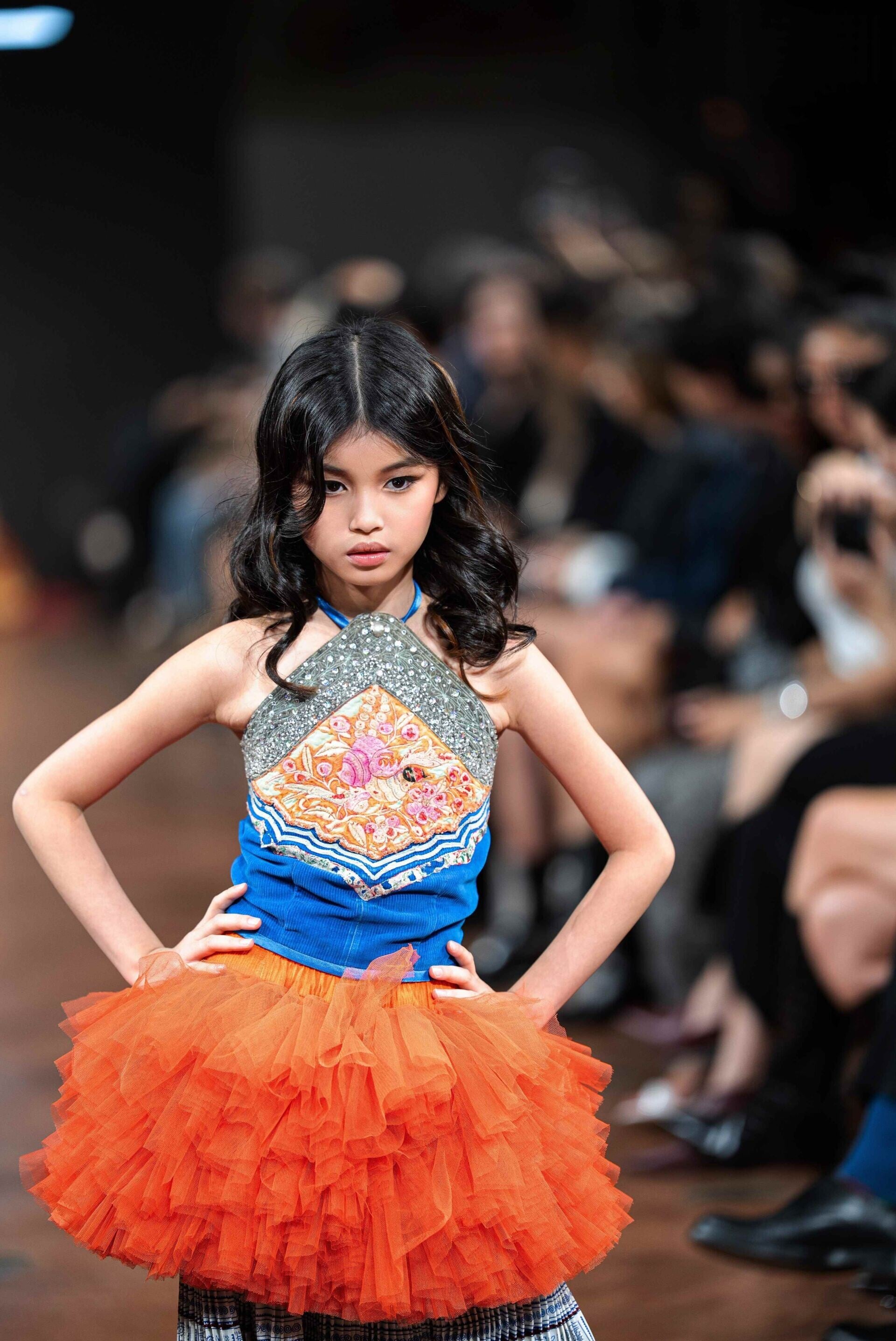 6b.Laurell Hau 米蘭時裝週Catwalk