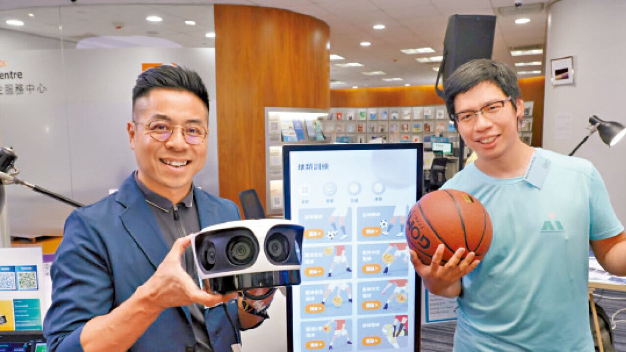 「Steam Camera」可在校園內架設。(林俊源攝)
