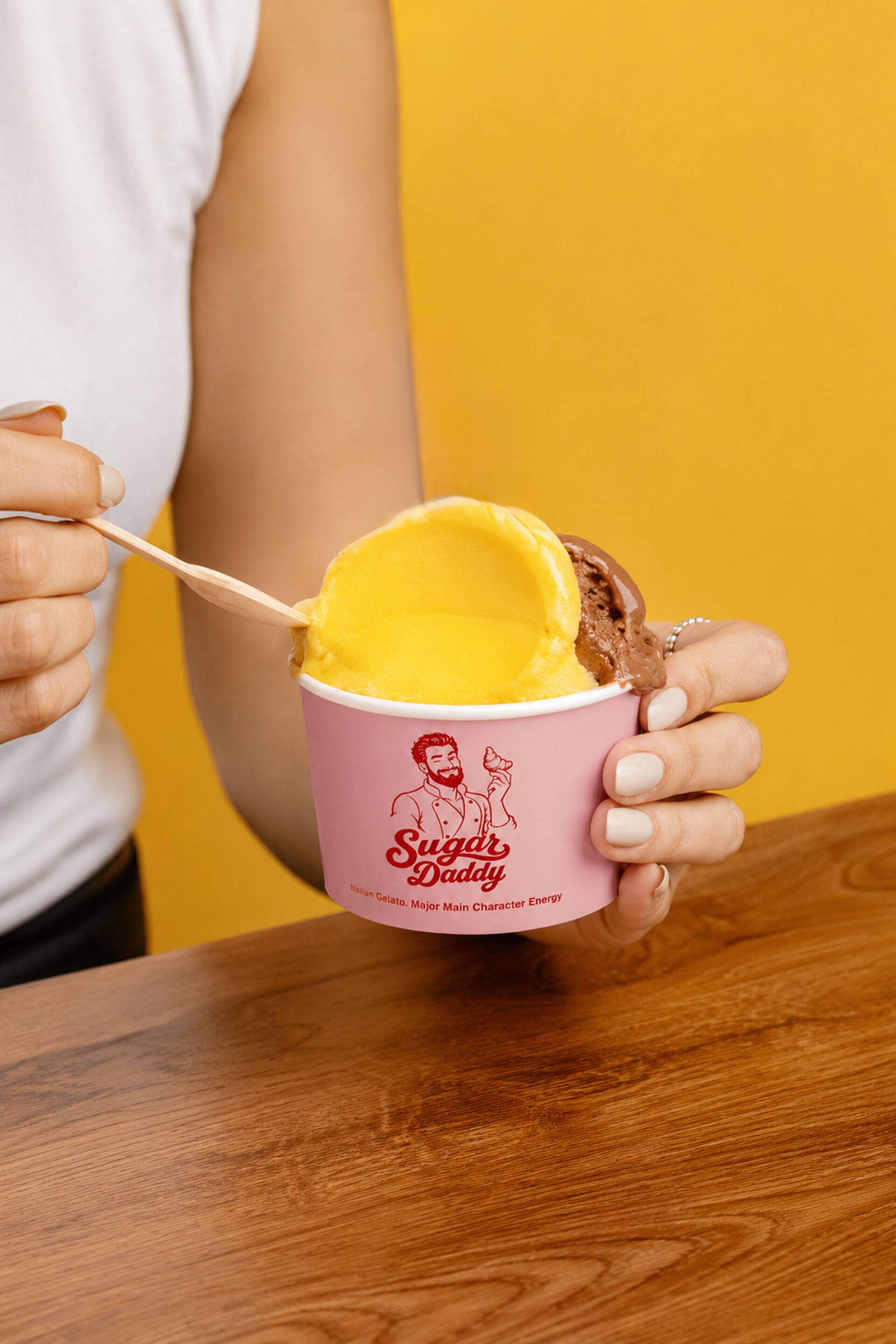 Sugar Daddy Gelato Cup