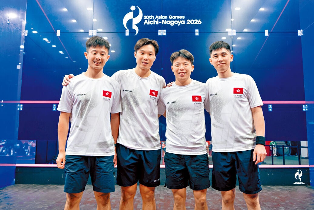香港壁球隊今日將出戰男、女團四強賽事。(港協暨奧委會資料圖片)