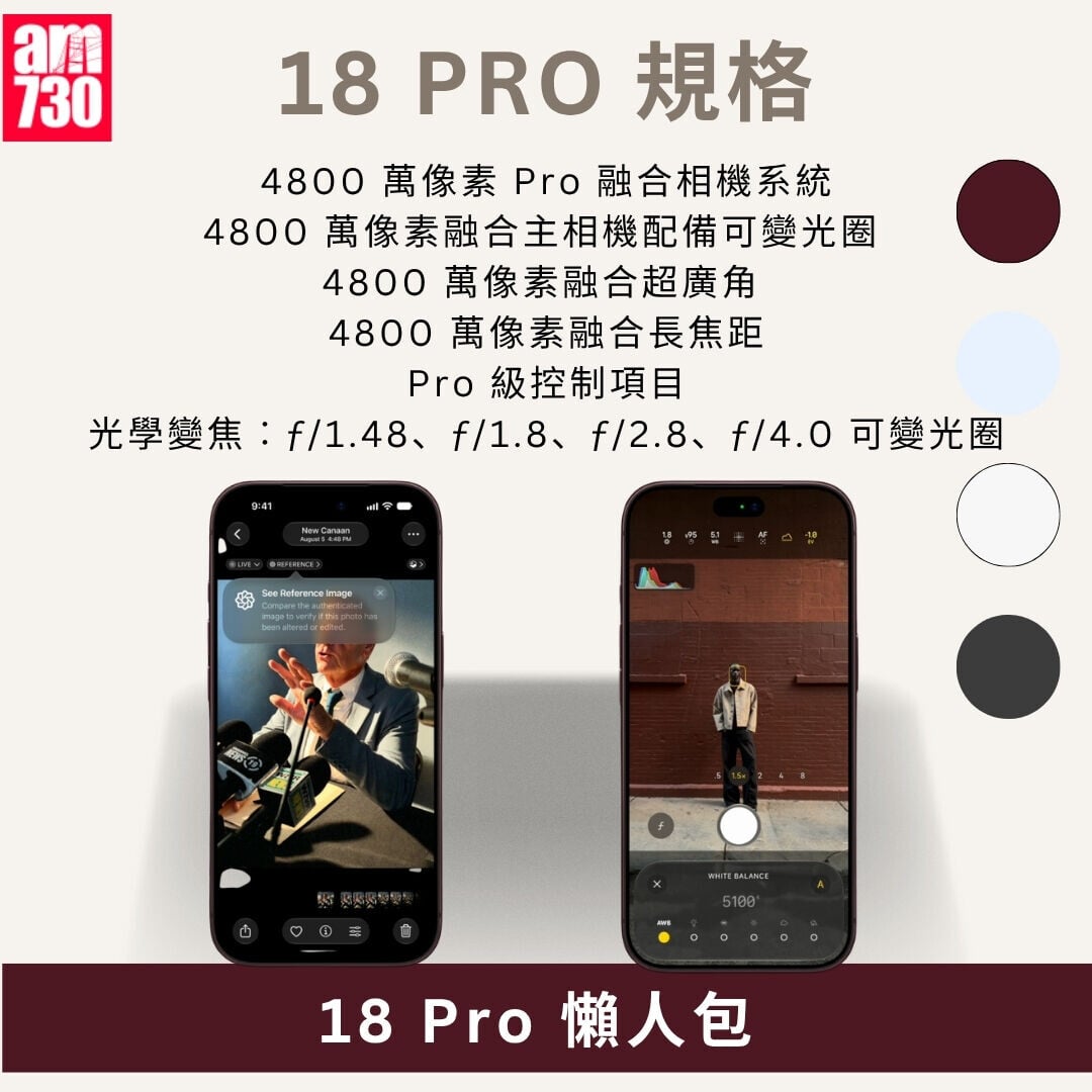 iPhone 18 Pro 懶人包