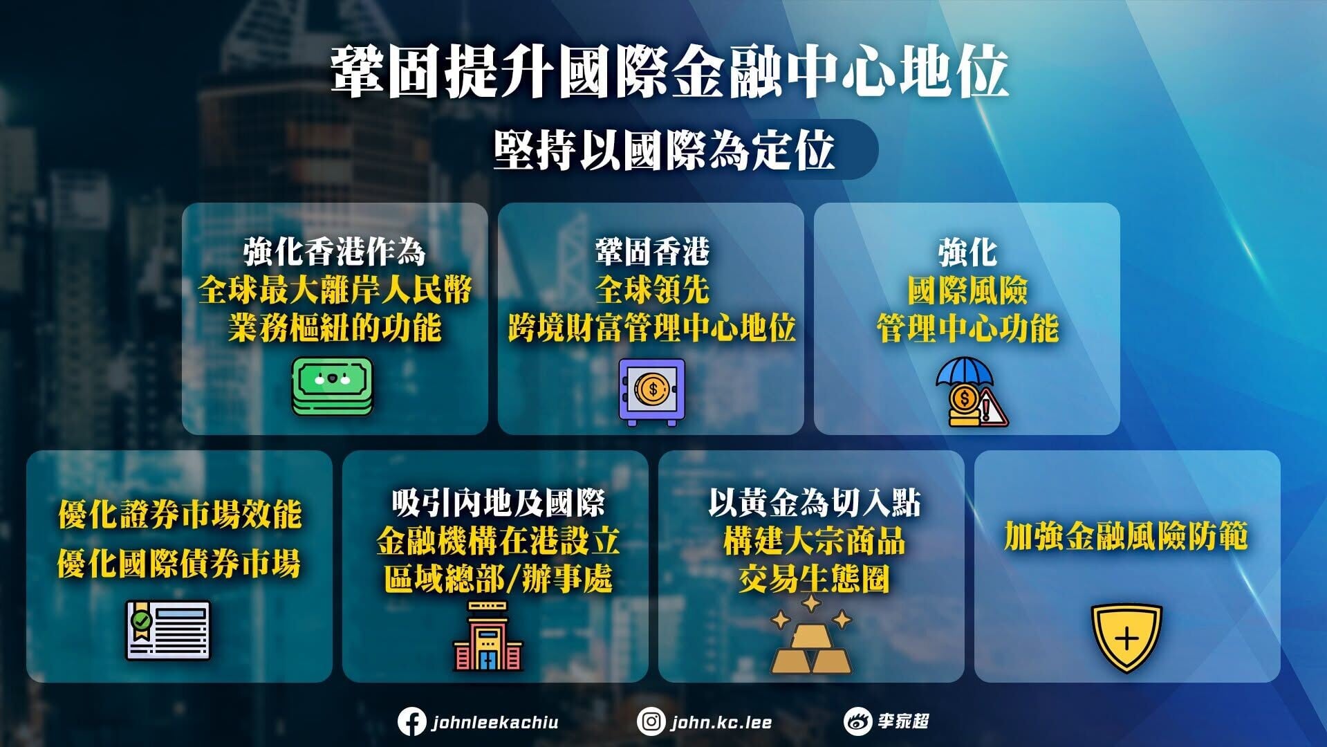 五年規劃・施政報告懶人包