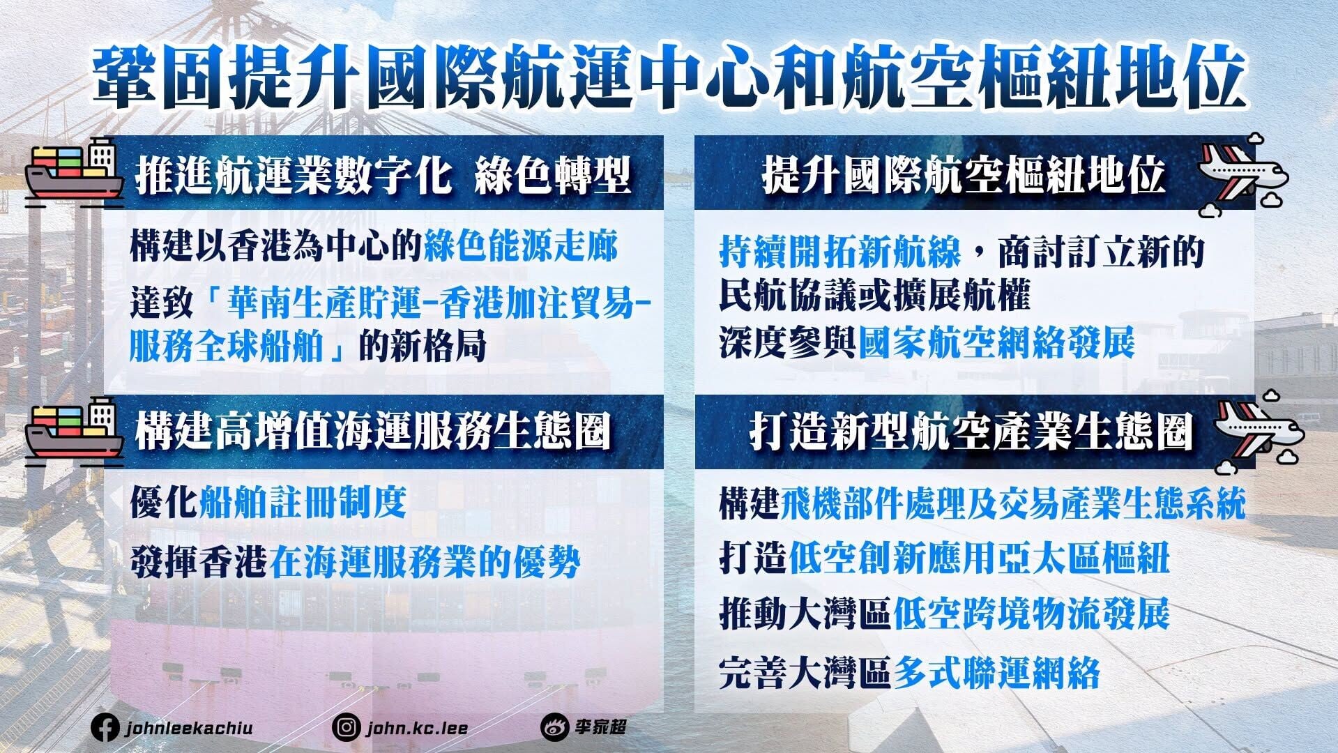 五年規劃・施政報告懶人包