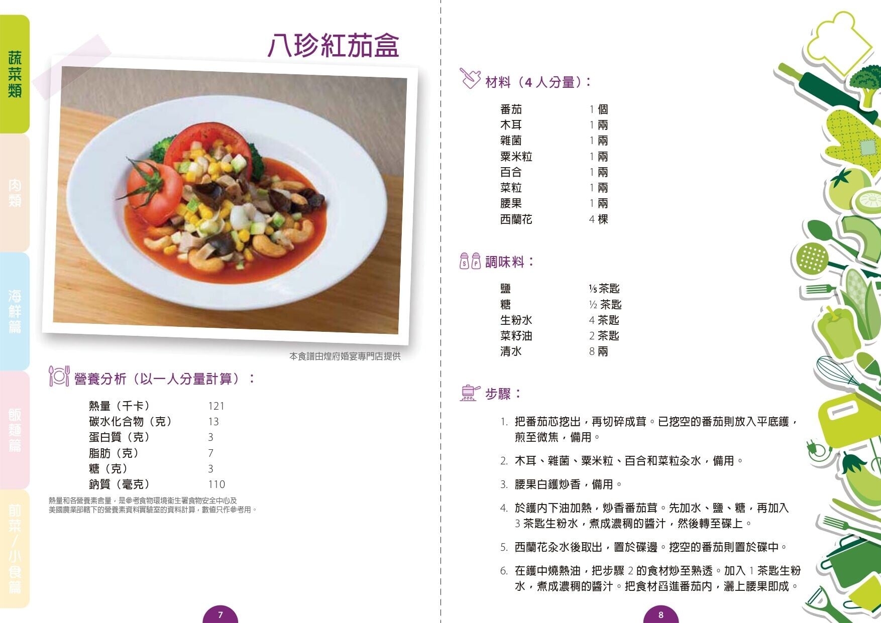 八珍紅茄盒食譜