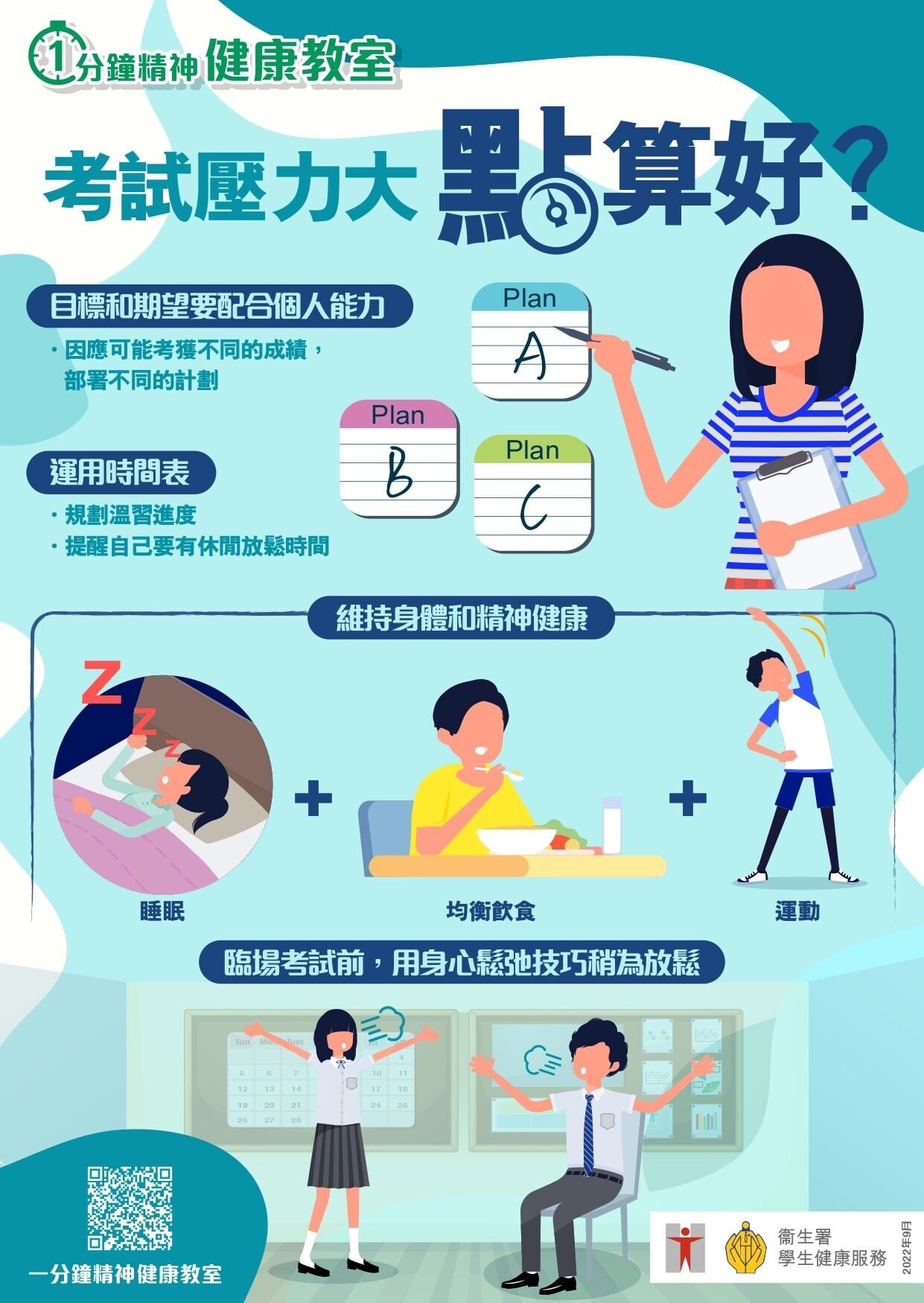 考試壓力大點算好?