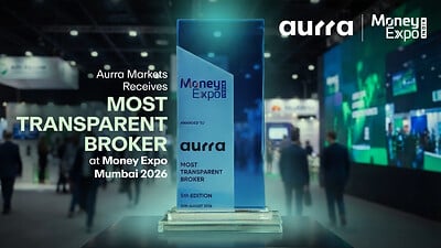 Aurra Markets在孟買斬獲「最透明經紀商」獎項
