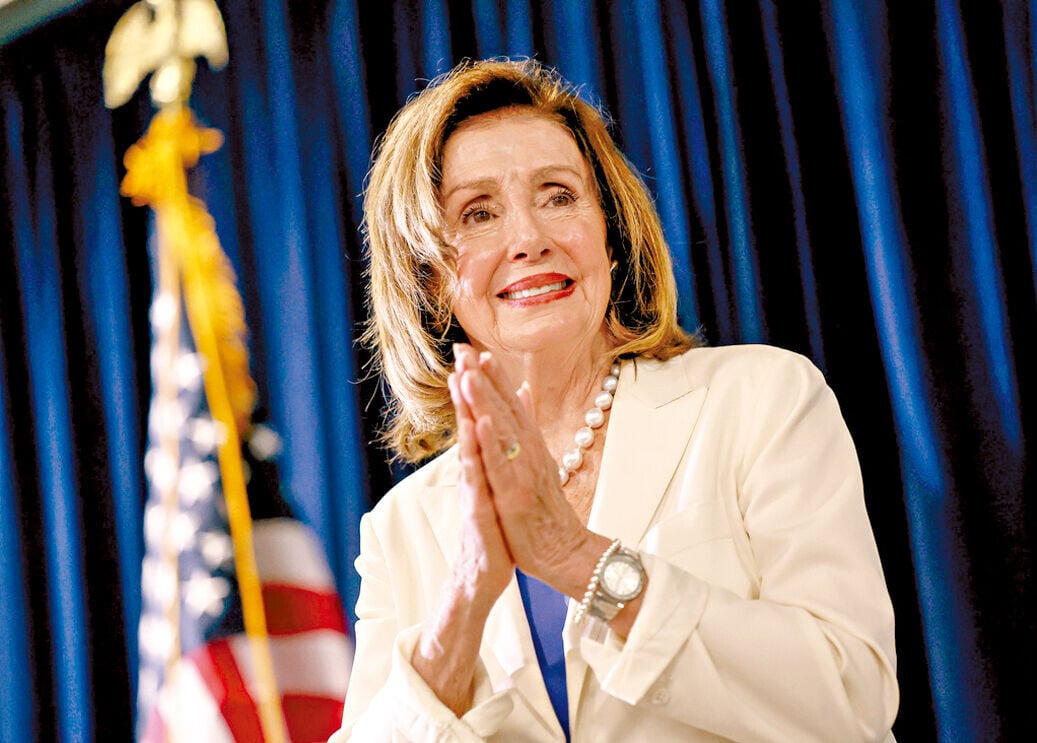 有「國會女股神」之稱美國前眾議院議長佩洛西(Nancy Pelosi)。(AP)