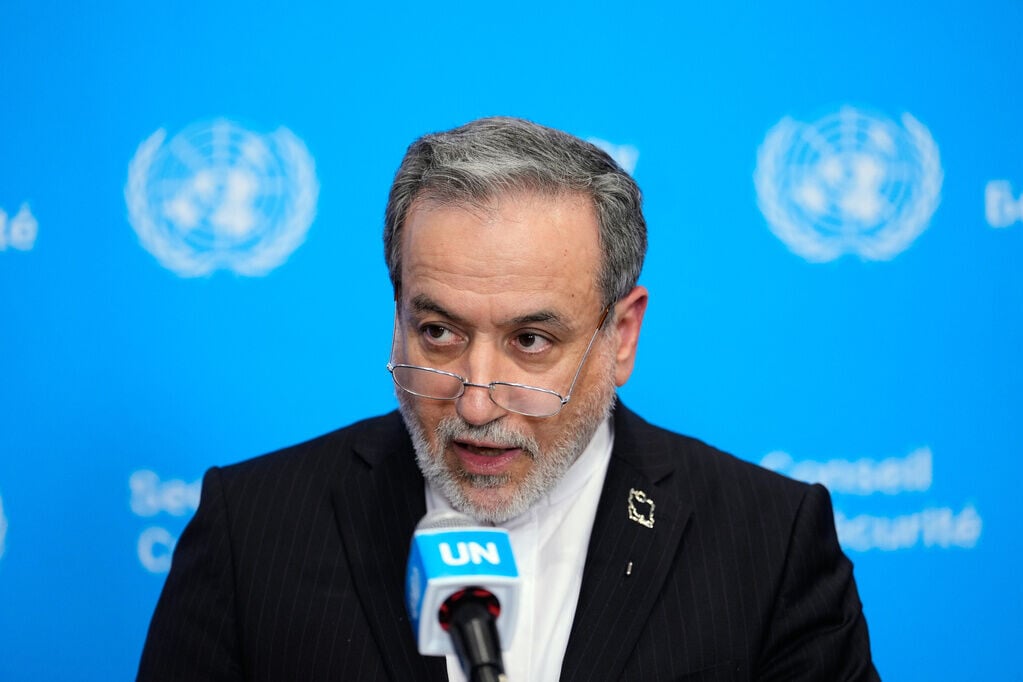 伊朗外交部長阿拉格齊(Abbas Araghchi)在紐約出席加聯合國大會(AP)