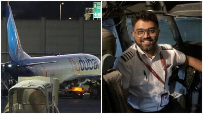 杜拜航空劫機事件，印度籍機長馬查爾勇救174人。（圖／路透社）