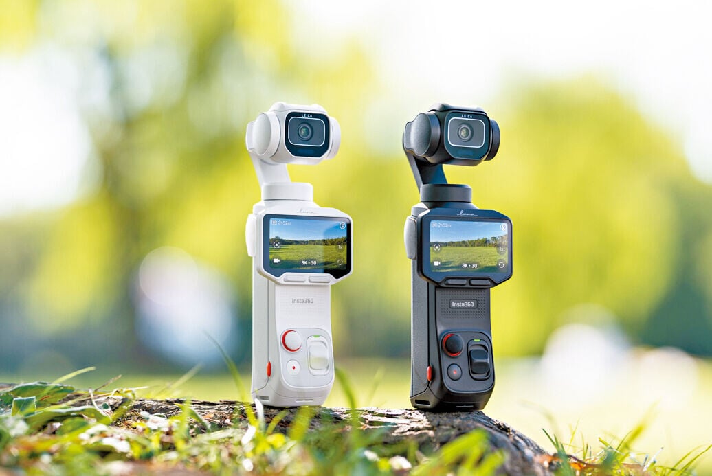 Insta360 Luna Pro 提供黑白兩色。