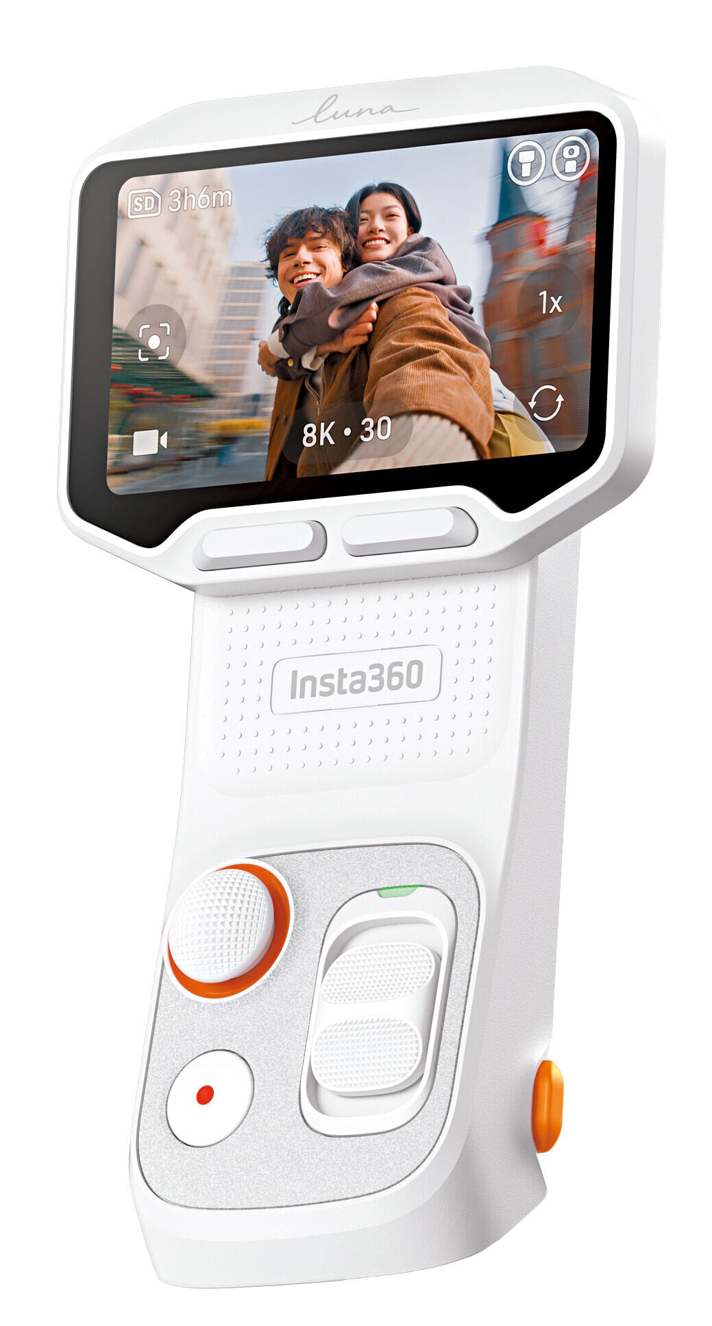 Insta360 Luna Pro最大賣點是設有可拆遙控。