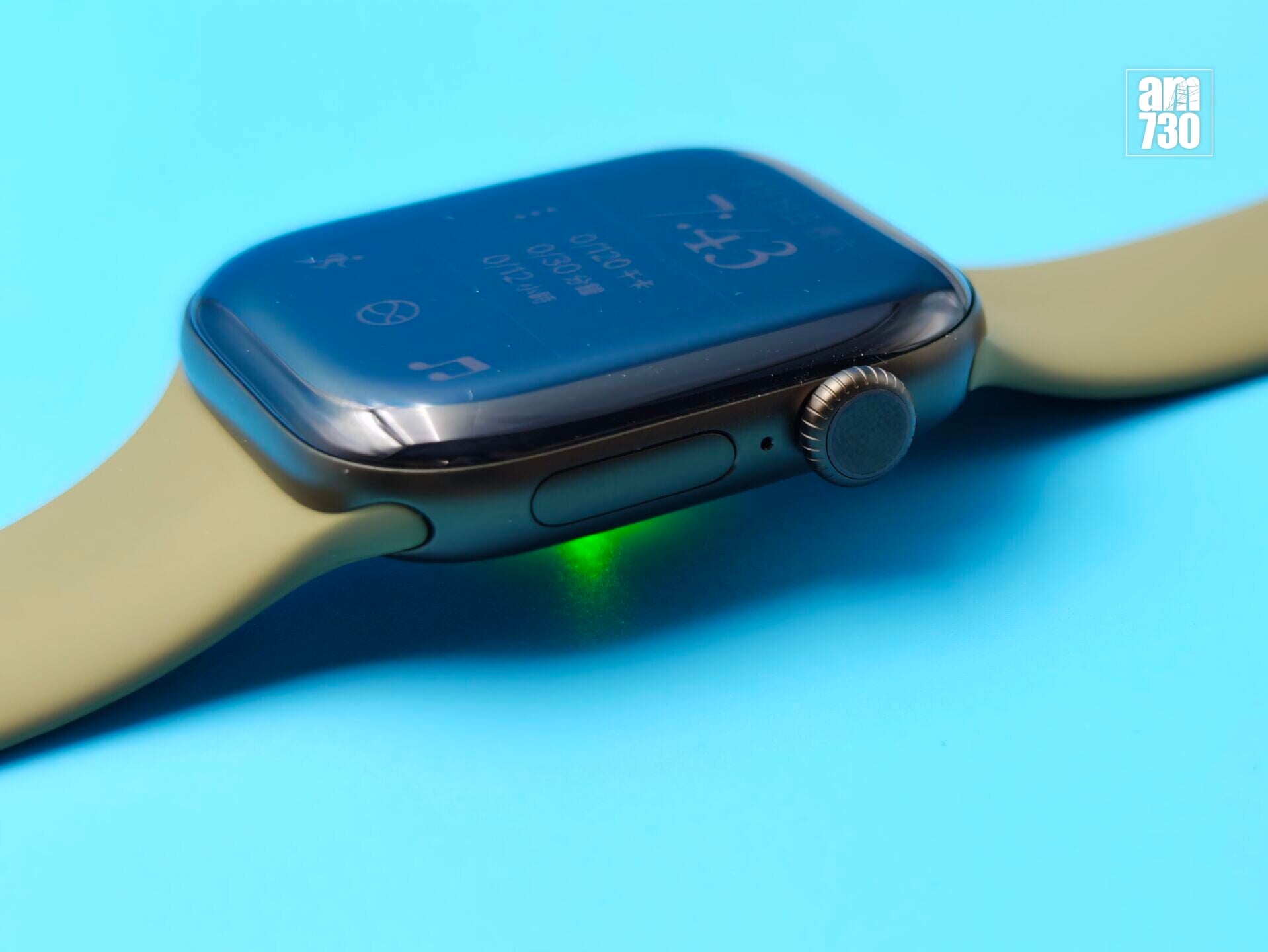 Apple Watch Series 12的厚度約9.7mm。