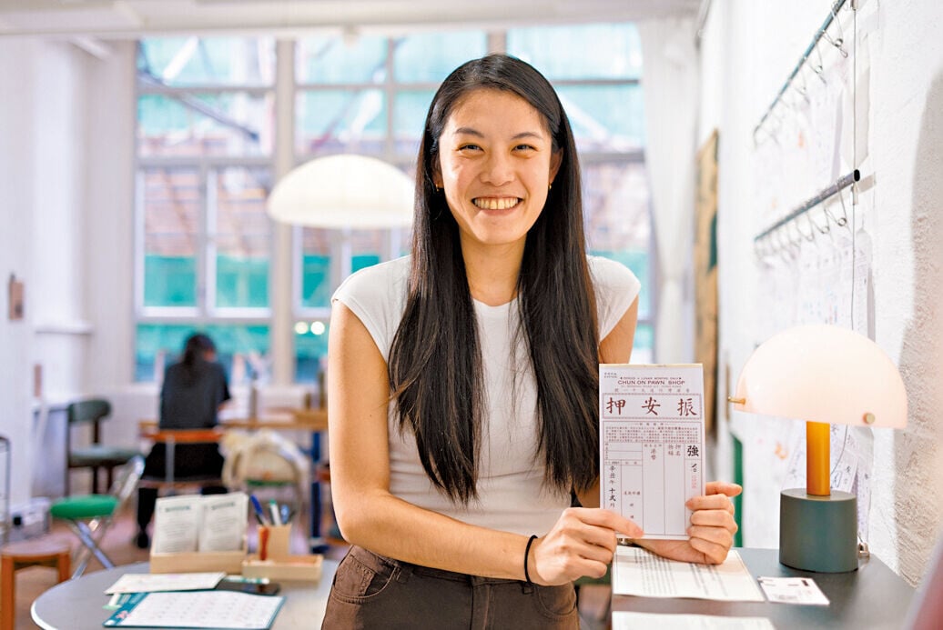 一口舍群項目總監張喻斯。