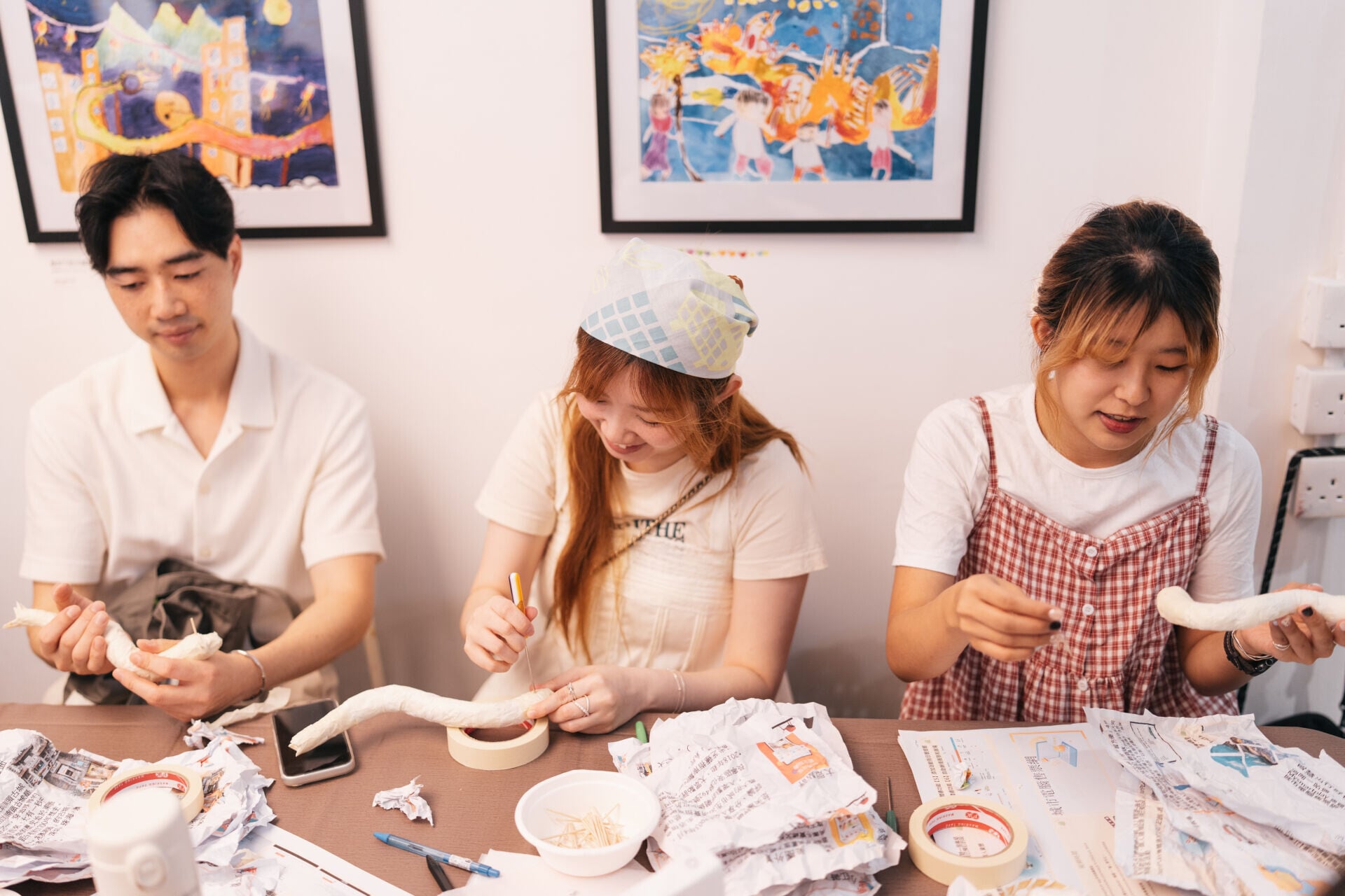 大坑神獸紙塑工作坊 Tai Hang Mythical Creature Paper Mache Workshop 2 (1)