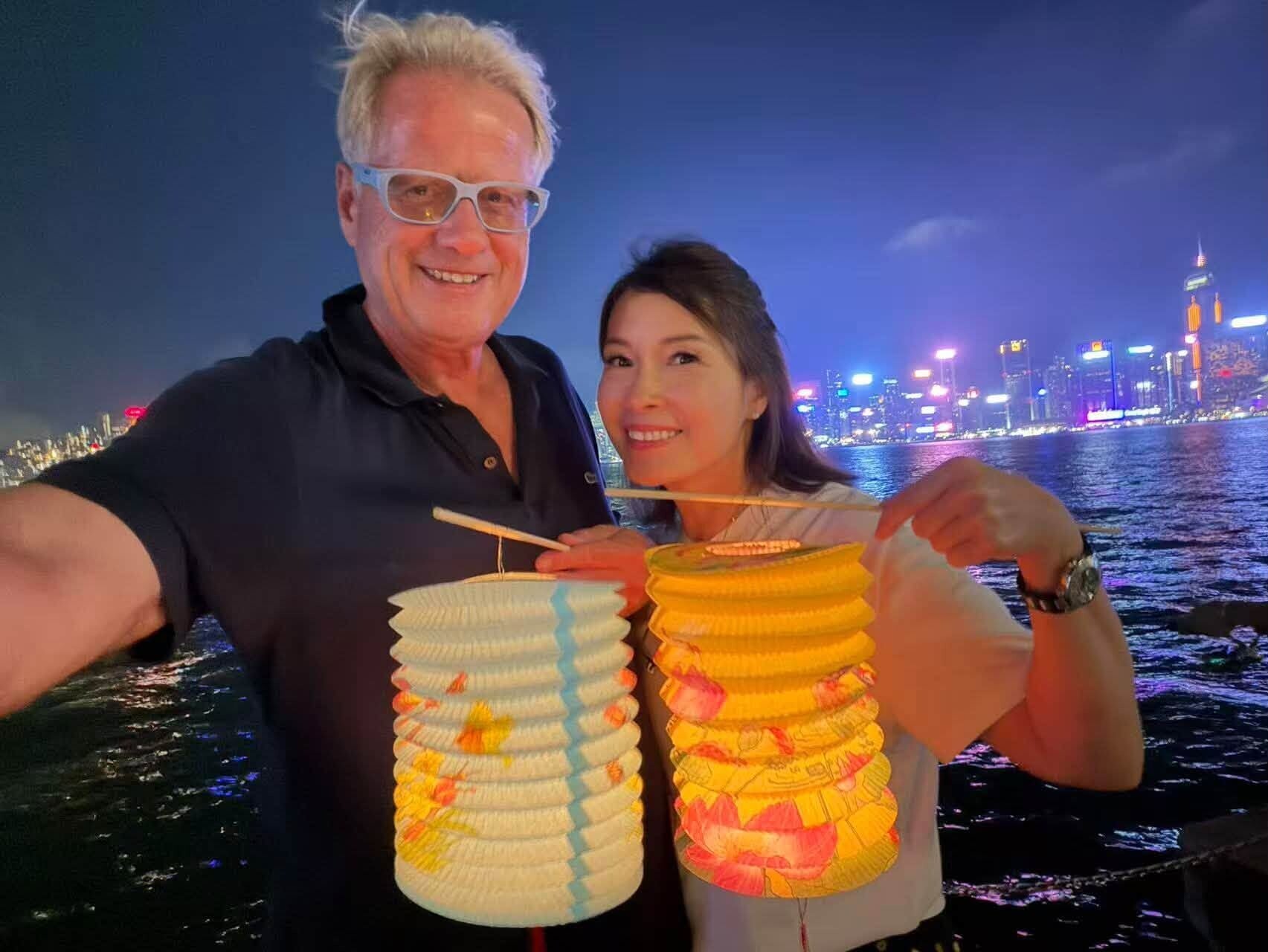 江玉歡與外籍男朋友Stefan