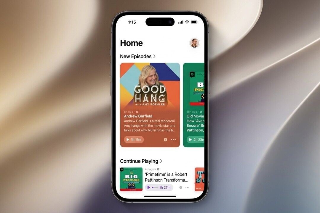 iOS 27.2的Podcasts App亦有改動。