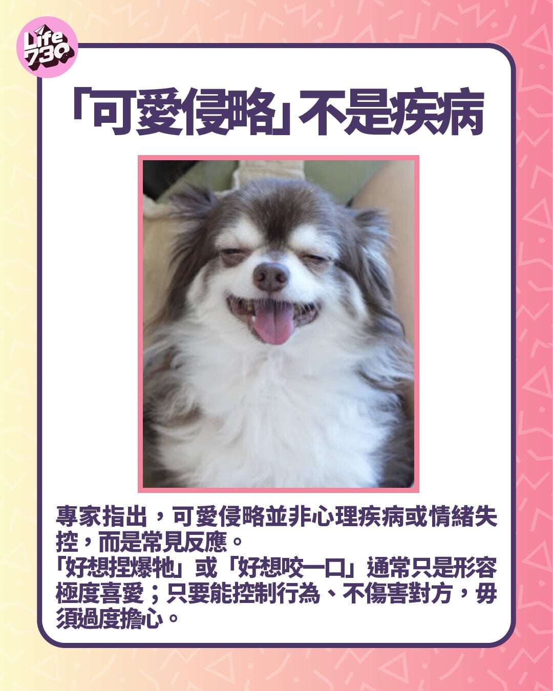 「可愛侵略」不是疾病