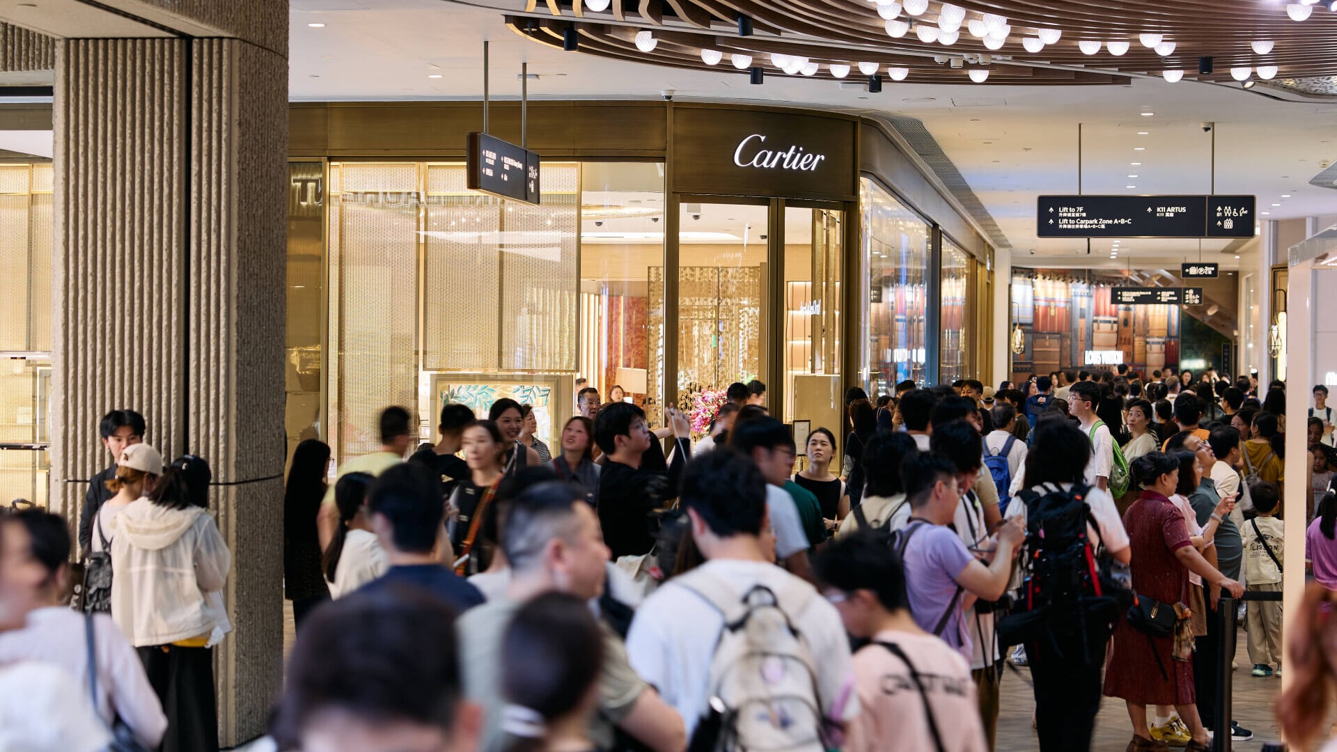 新世界表示，國慶黃金周旅客消費按年增長26%。