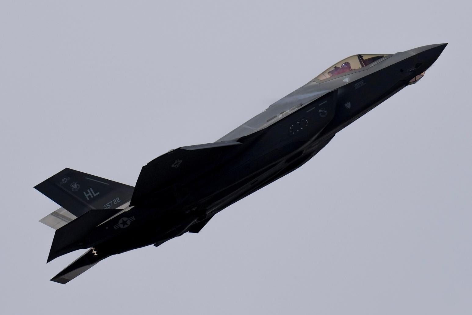 美軍F-35A戰鬥機。（圖／美聯社）