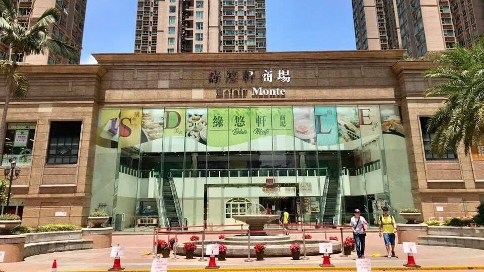 上水帝庭軒商場3人打鬥，母子大戰鎅刀男俱傷同被捕。(網上圖片)