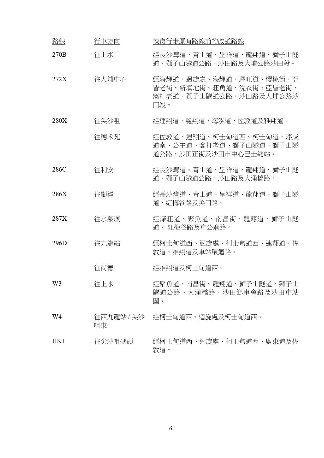 單車節2026特別交通及封路安排(運輸署)