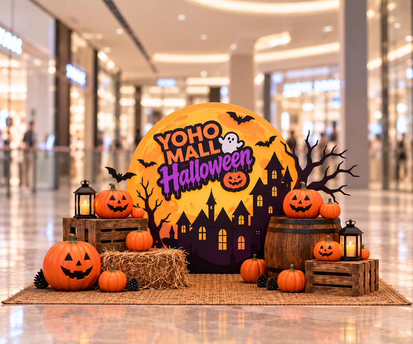 YOHO MALL Halloween Pumpkin Display (4)