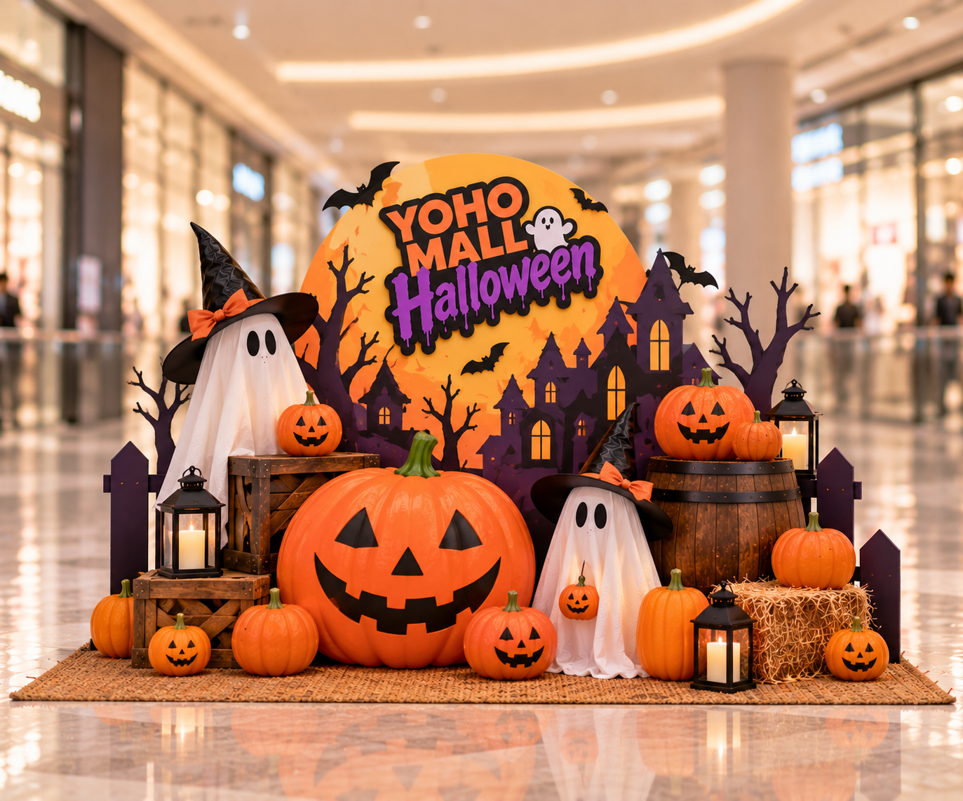 YOHO MALL Halloween Pumpkin Display (1)