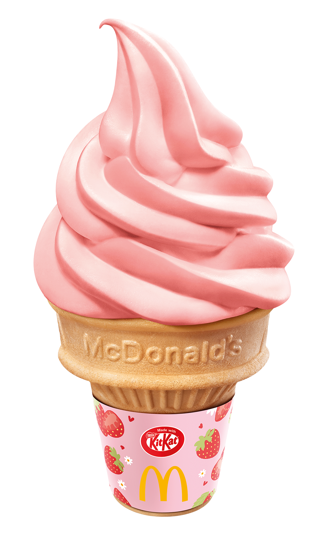 B2. DK Strawberry Cone