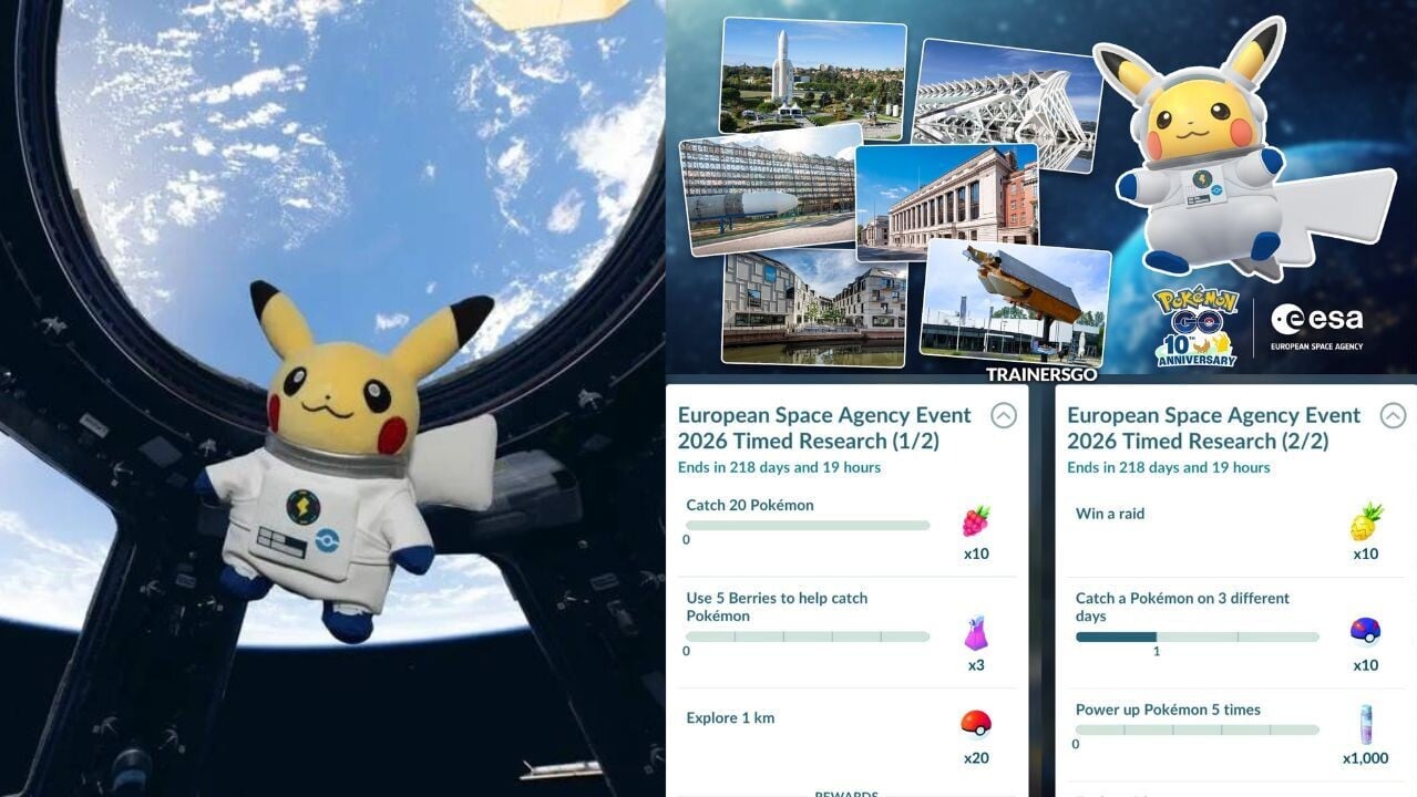 《Pokémon GO》慶祝世界太空周推限定版 或遇「太空人版」比卡超