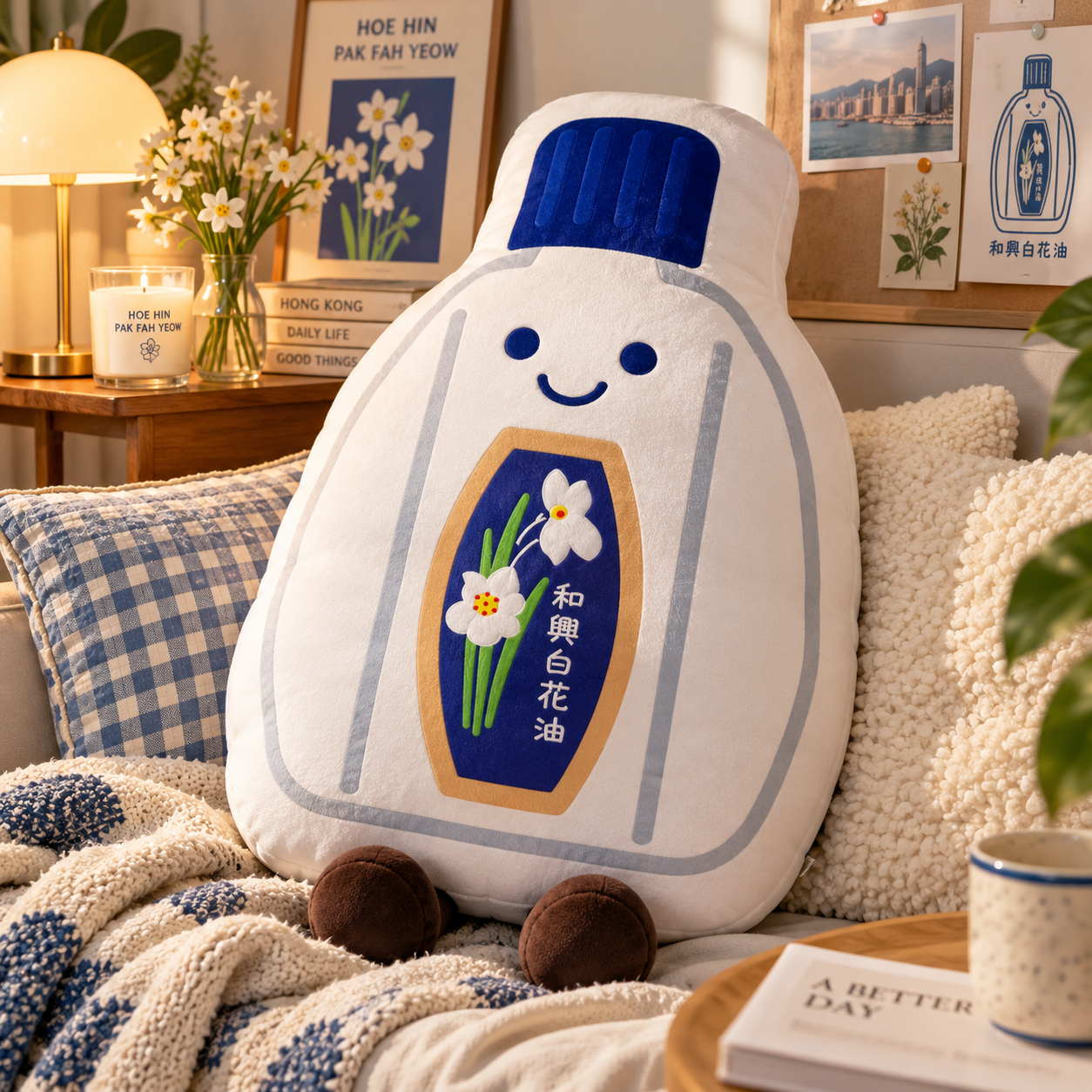 和興白花油cushion