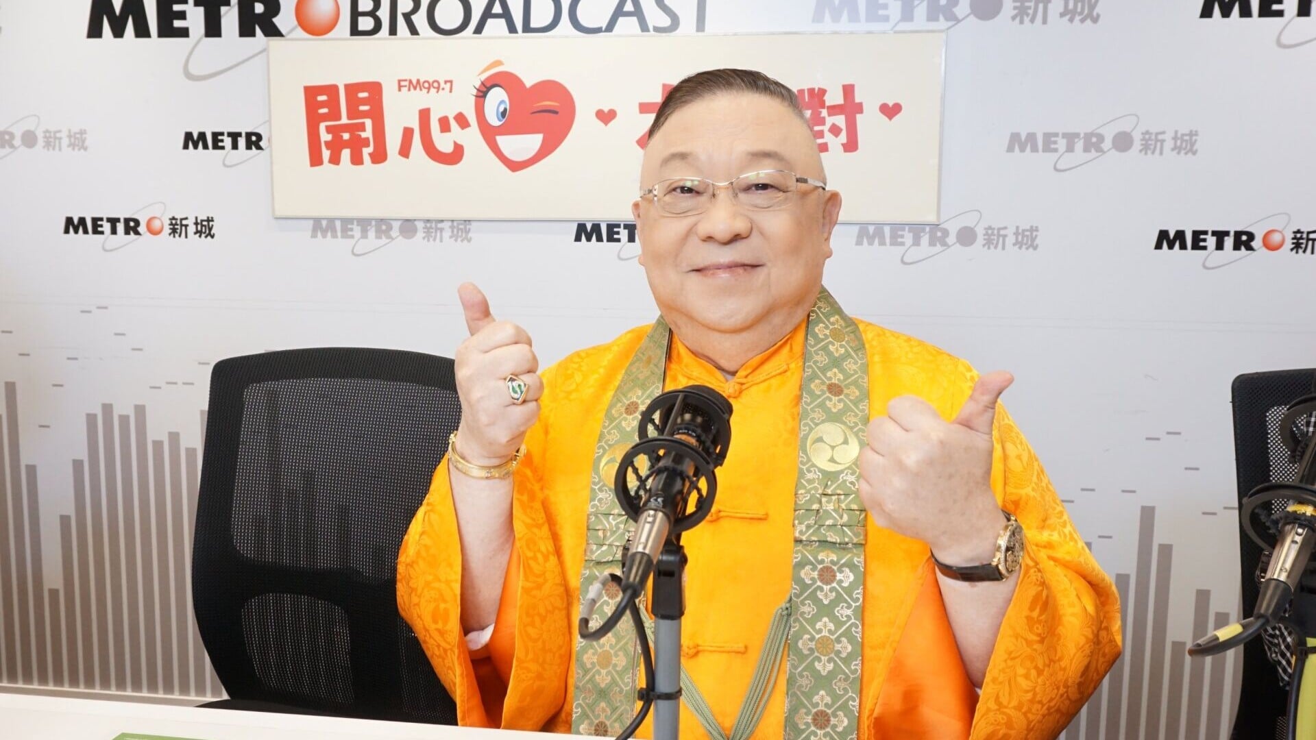 李居明大師獲邀到《開心大派對》做嘉賓，談到《粵劇特朗普6.0》即將在今年11月公演。2