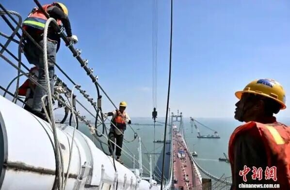 廈金大橋(廈門段)目標為2026年底實現海上主線通車(中新網)