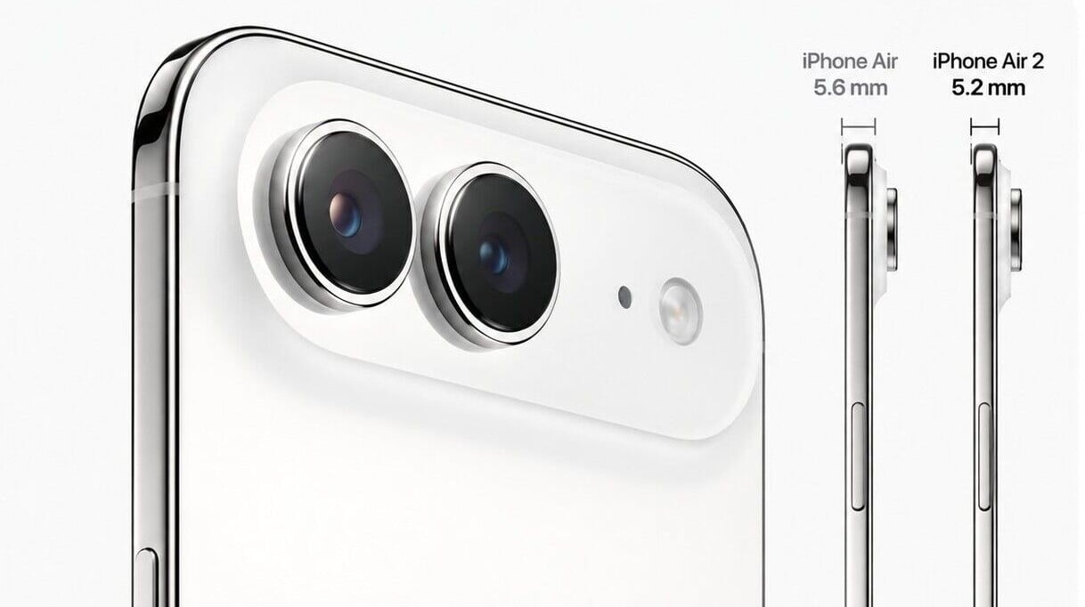 iPhone Air 2規格消息流出 傳升級雙鏡頭機更身薄