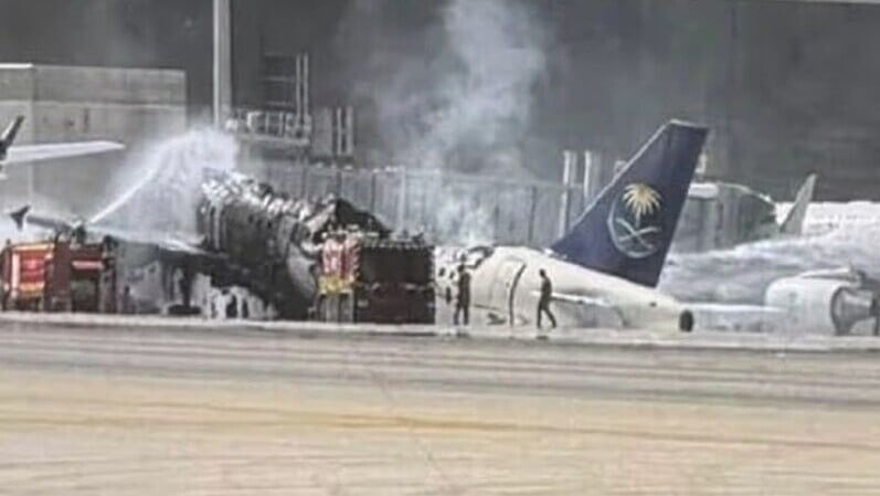 胡塞再襲沙特利雅得機場1死11傷 客機中彈機師等3人喪命
