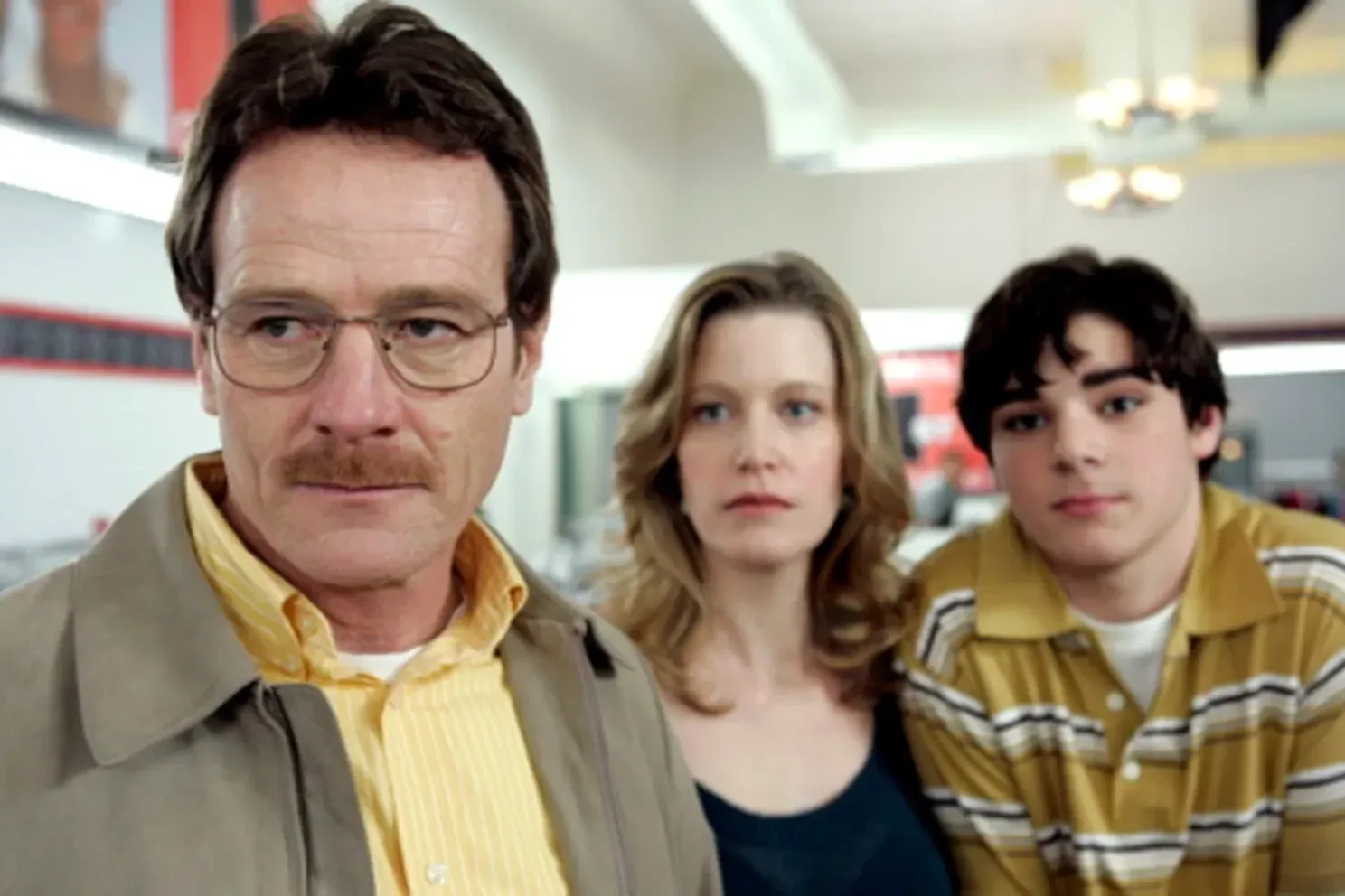 RJ Mitte與飾演Walter White的Bryan Cranston及飾演Skyler White的Anna Gunn,在《絕命毒師》有大量對手戲