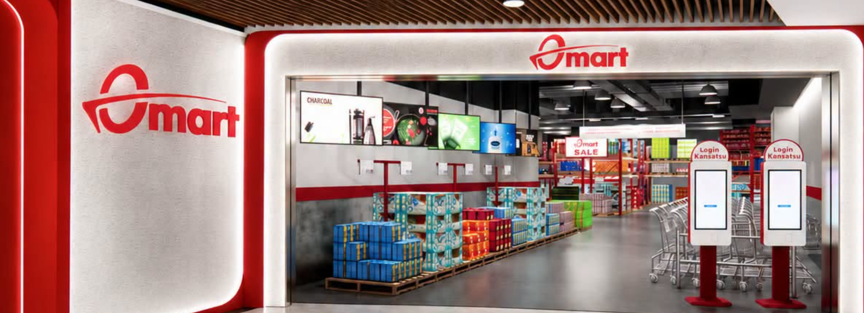 本地網上購物與代購平台「OB Group」旗下品牌「OMART」宣布,開設大型倉儲式購物空間,選址九龍灣MegaBox12樓全層,佔地逾2萬平方呎,11月22日開幕。(OB Group fb/概念圖片)