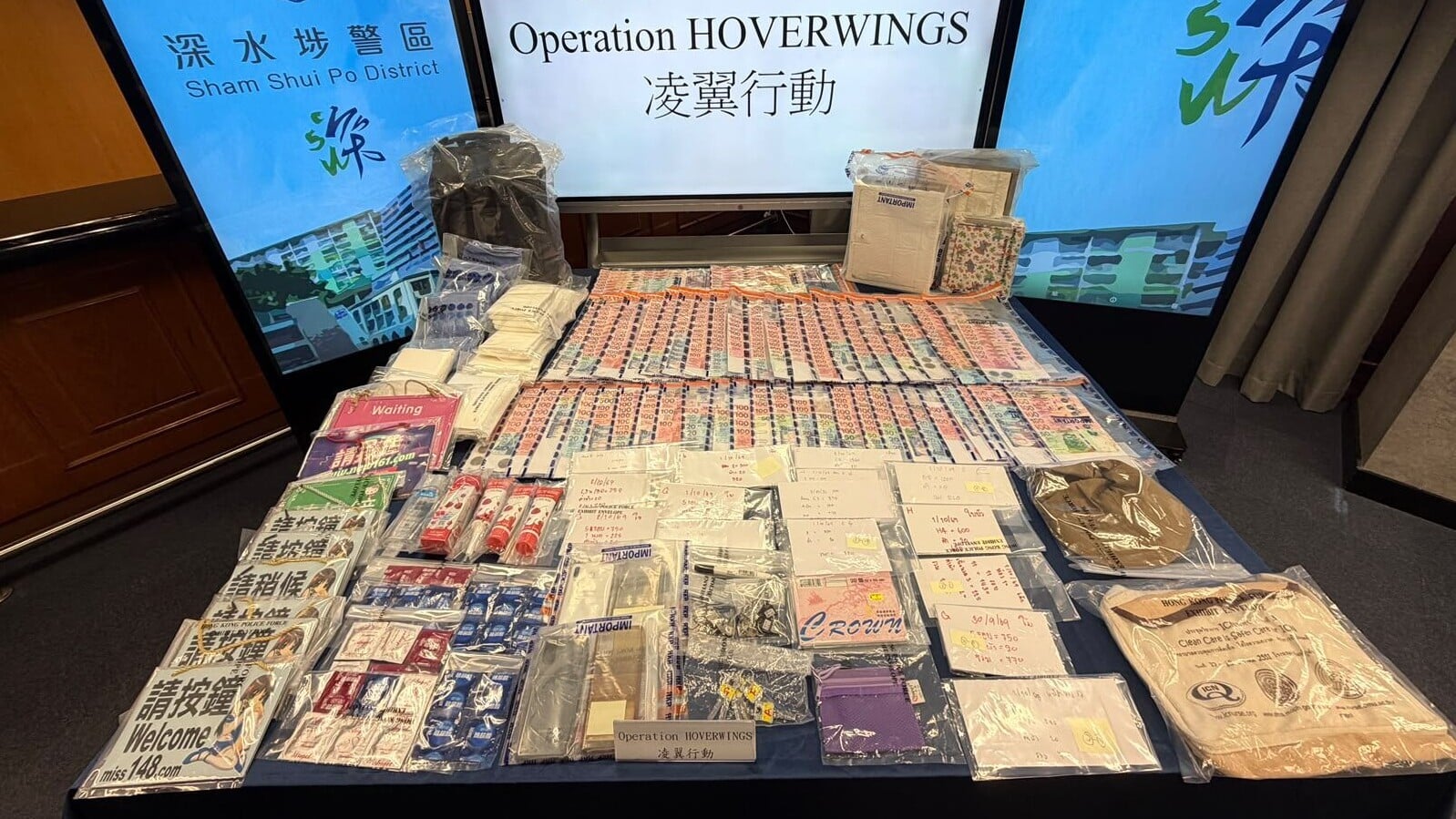 賣淫集團誘東南亞女來港　逾30次無償性服務始分帳　警拘20男女