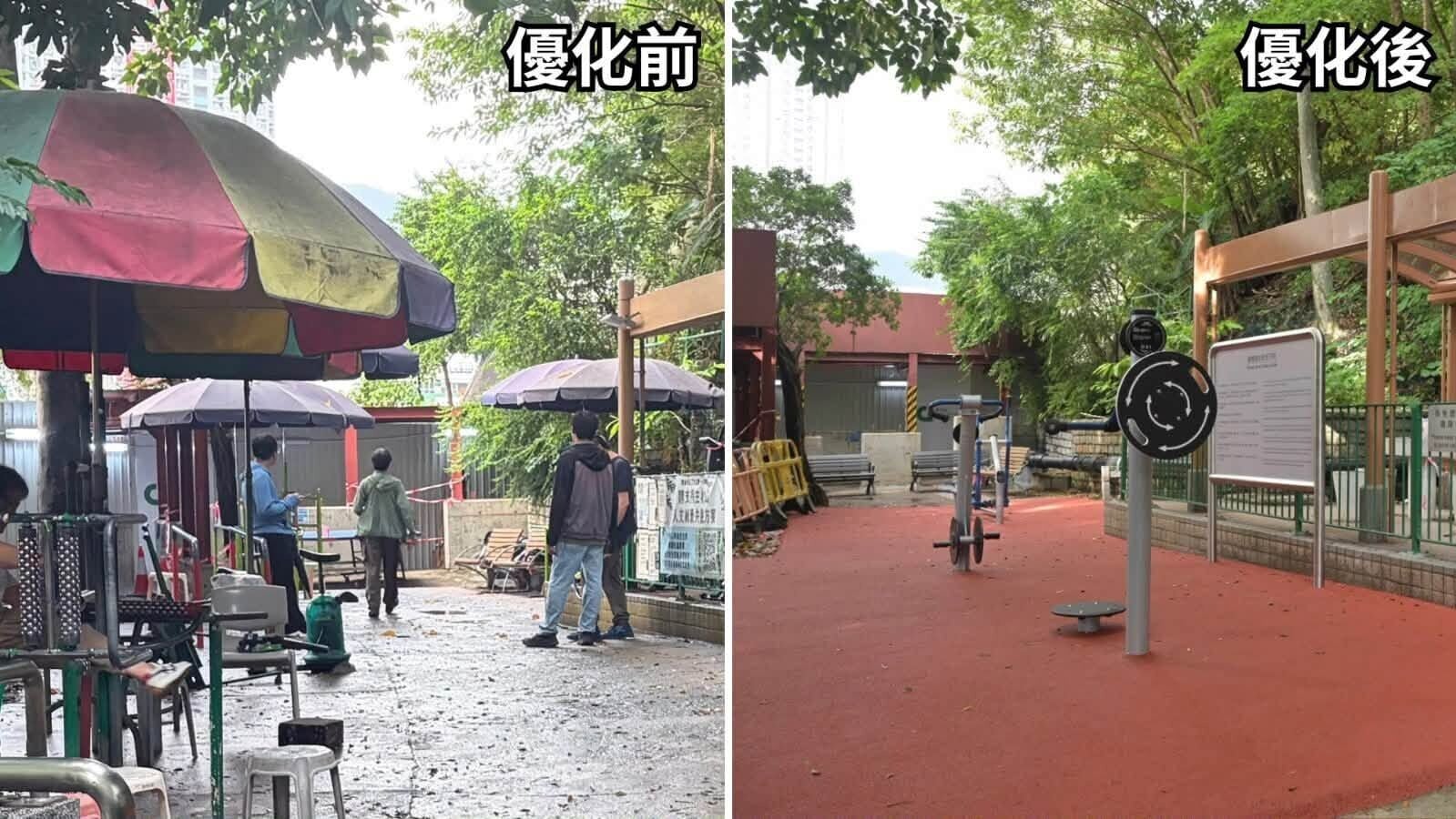 陳國基視察窩仔山優化工程,以破格思維回應市民所需。(Eric Chan 陳國基Facebook)