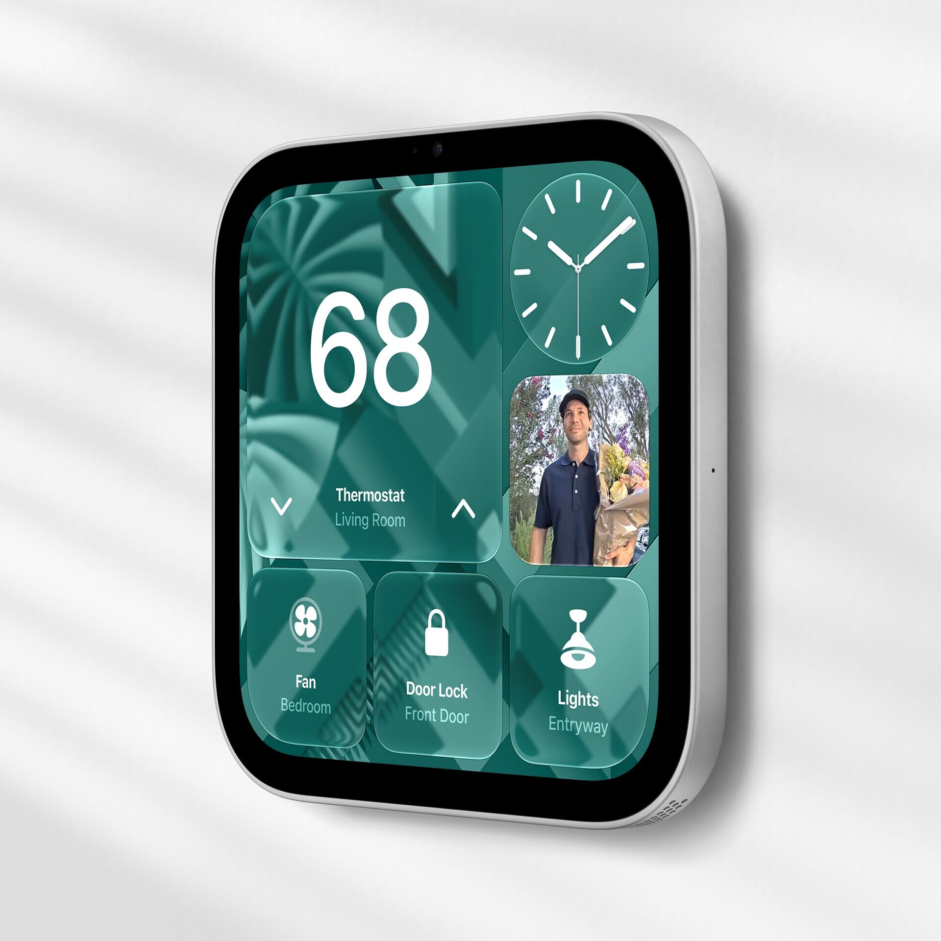 Apple HomeView另有掛牆版本。