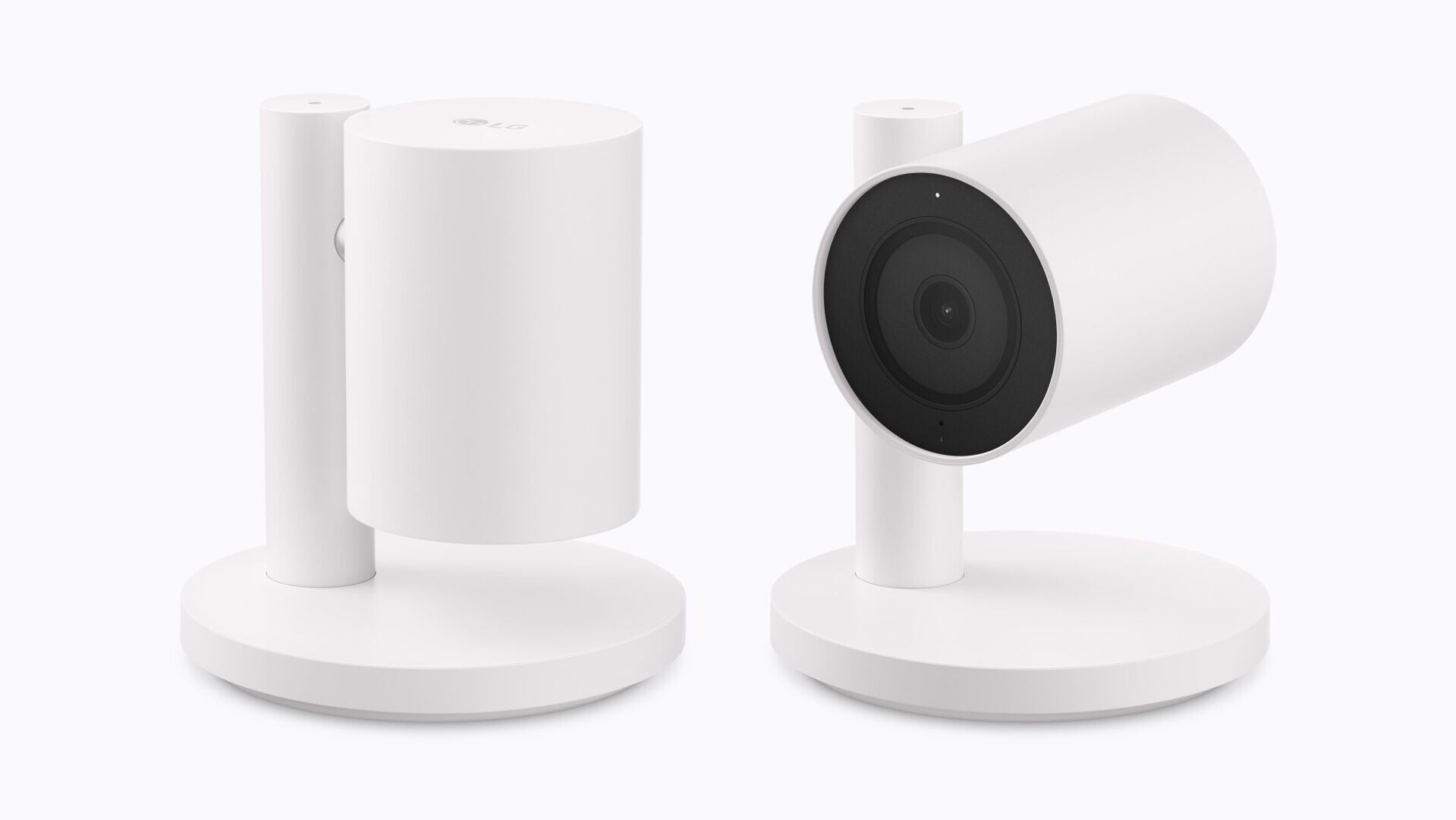 LG Indoor Cam用户查看家居情況時,自動向上或向下調整拍攝角度,並在成員回家後停止監察。