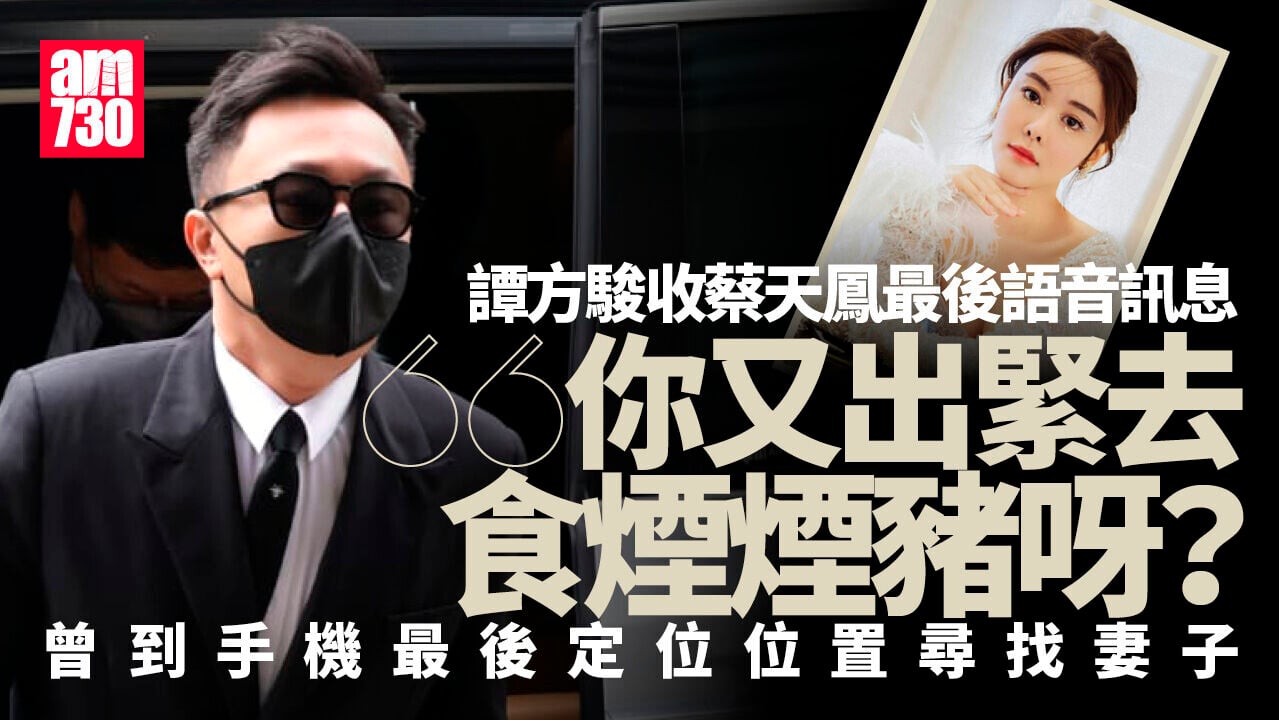 蔡天鳳碎屍案｜譚方駿：蔡手機最後定位大埔 李瑞香質疑「咁快報警」