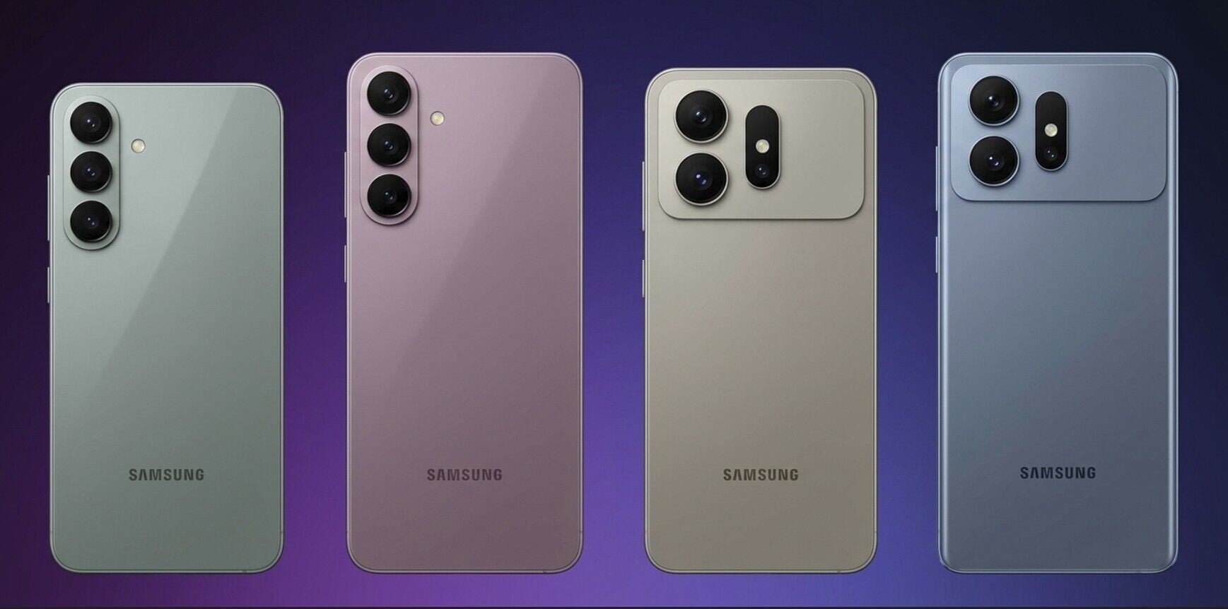 Samsung Galaxy S27 Pro 及 Ultra外形比較(網上效果圖)