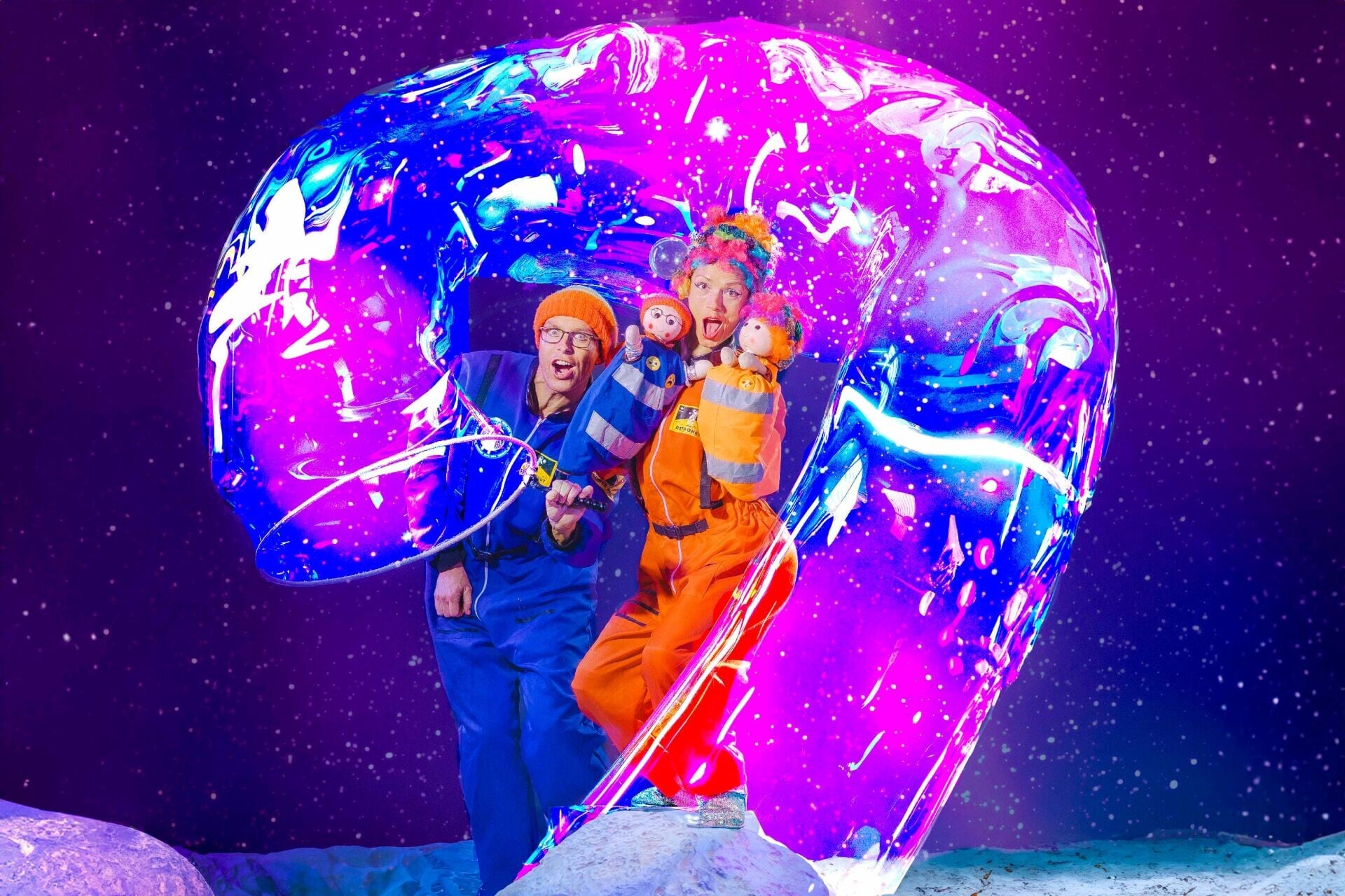 澳洲泡泡實驗室的《玩轉太空泡泡Show》劇照