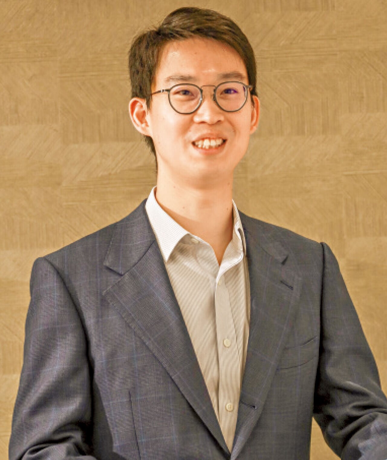 施俊嶸認為,單位景觀正是地產行業裡一個「短板」。 (鍾式明攝)