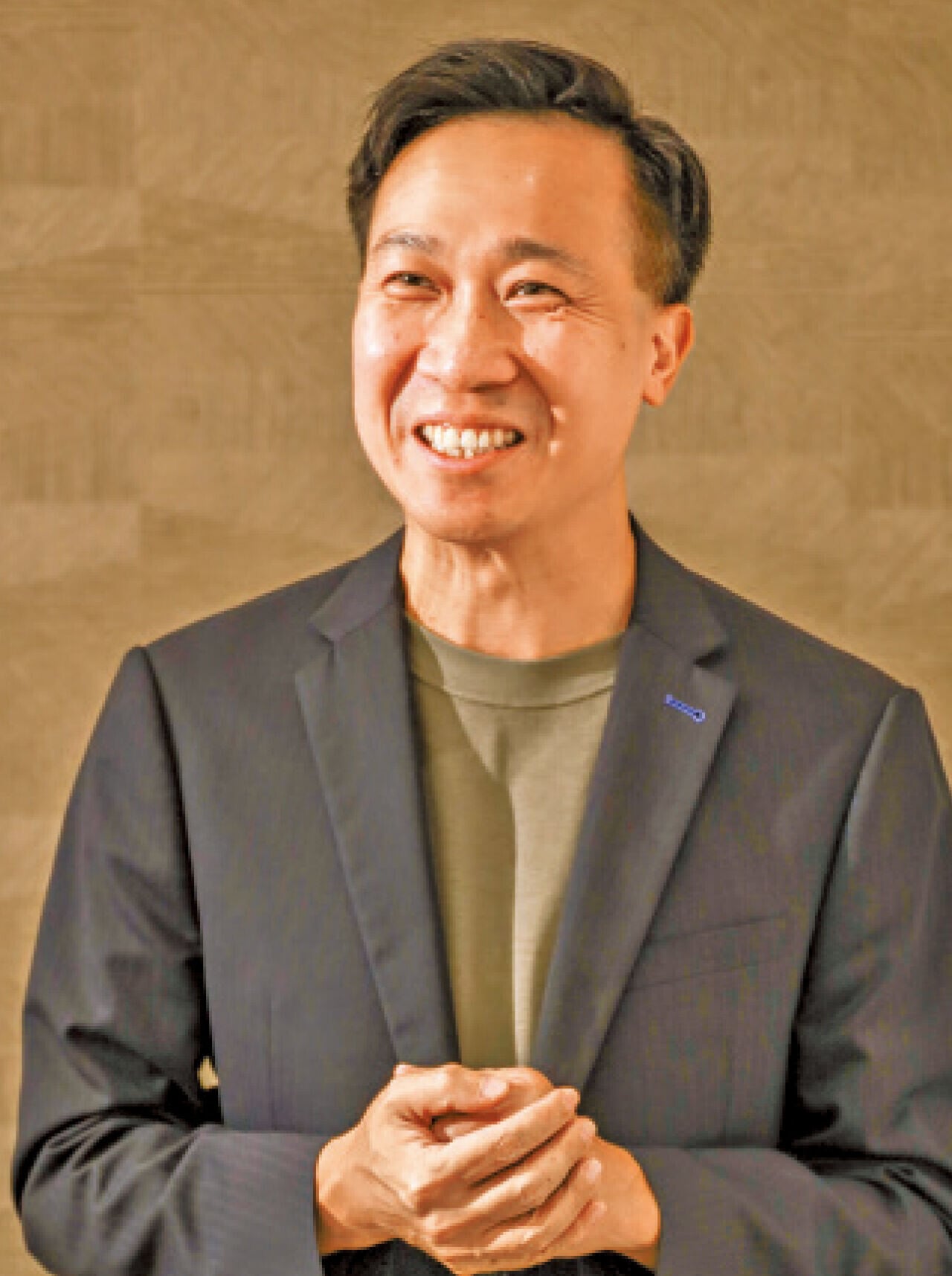 吳煒溢說,三維數碼地圖的模擬視角,不受拍攝時間與天氣限制。(鍾式明攝)
