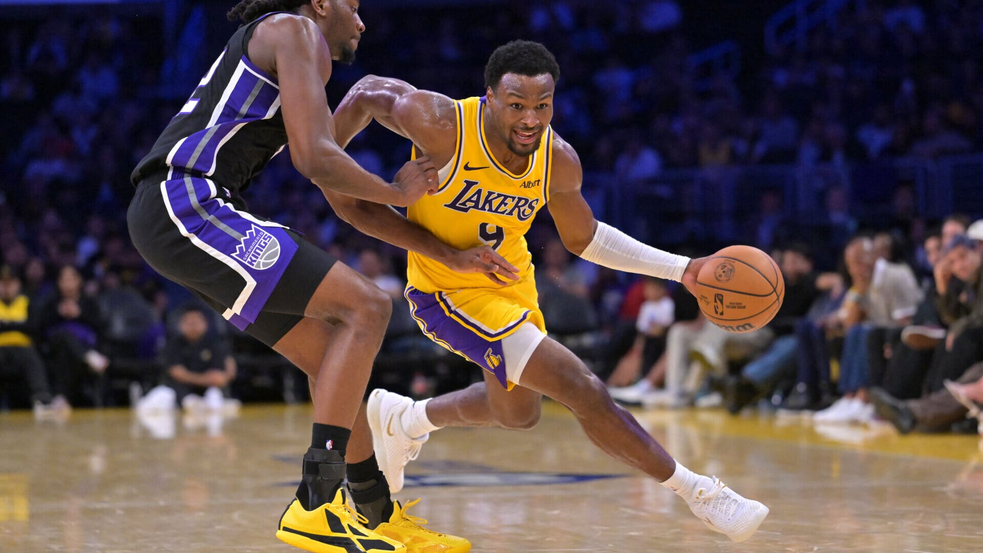 2026 10 09T054823Z 482421067 MT1USATODAY30035652 RTRMADP 3 NBA PRESEASON SACRAMENTO KINGS AT LOS ANGELES LAKERS