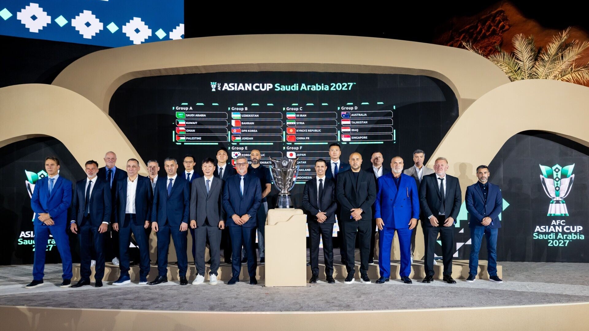 AFC Asian Cup 2027 Final Draw Group Photo May 9 2026