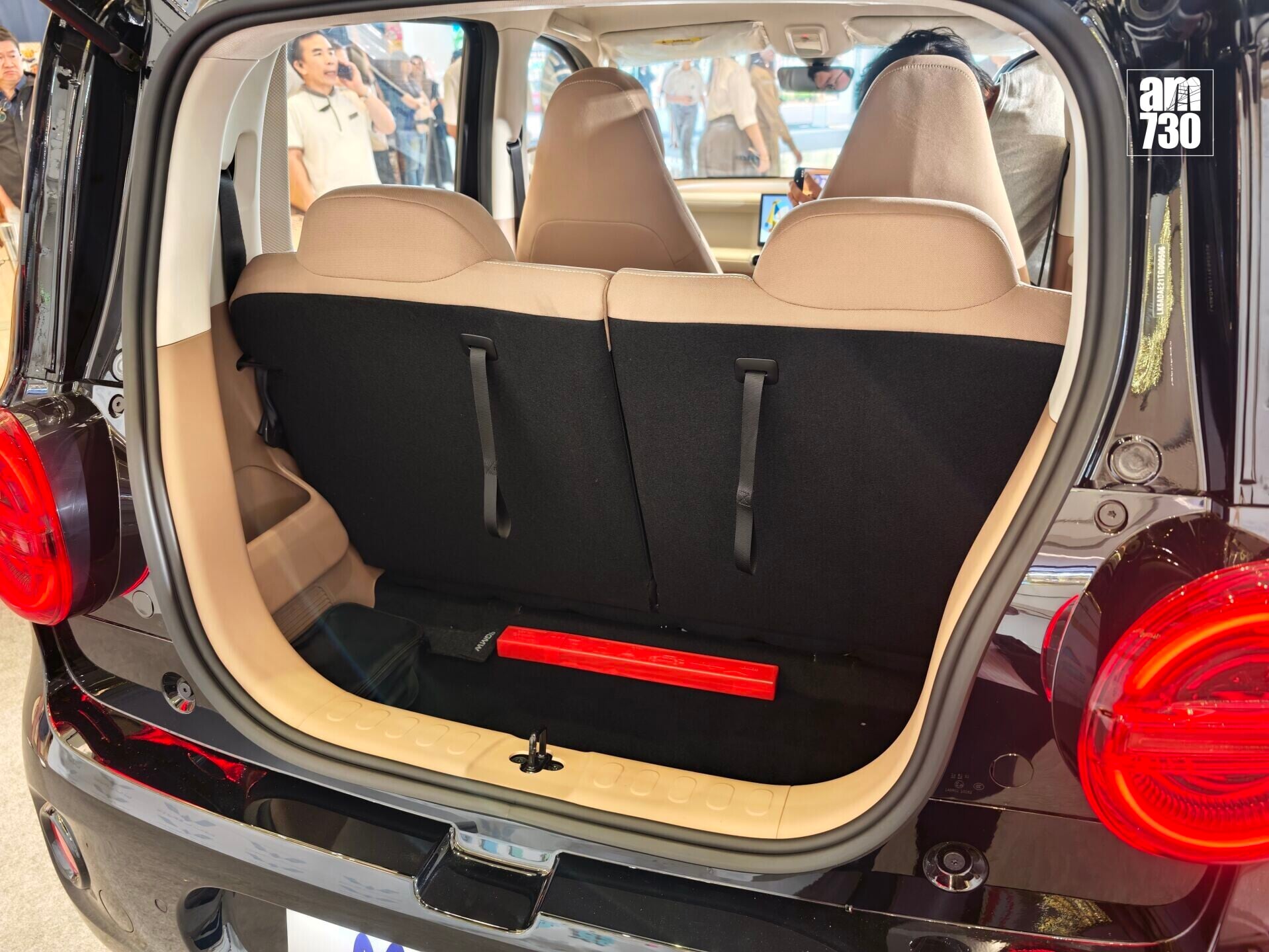 電動車|五菱Mini EV尾箱容量只有170L。