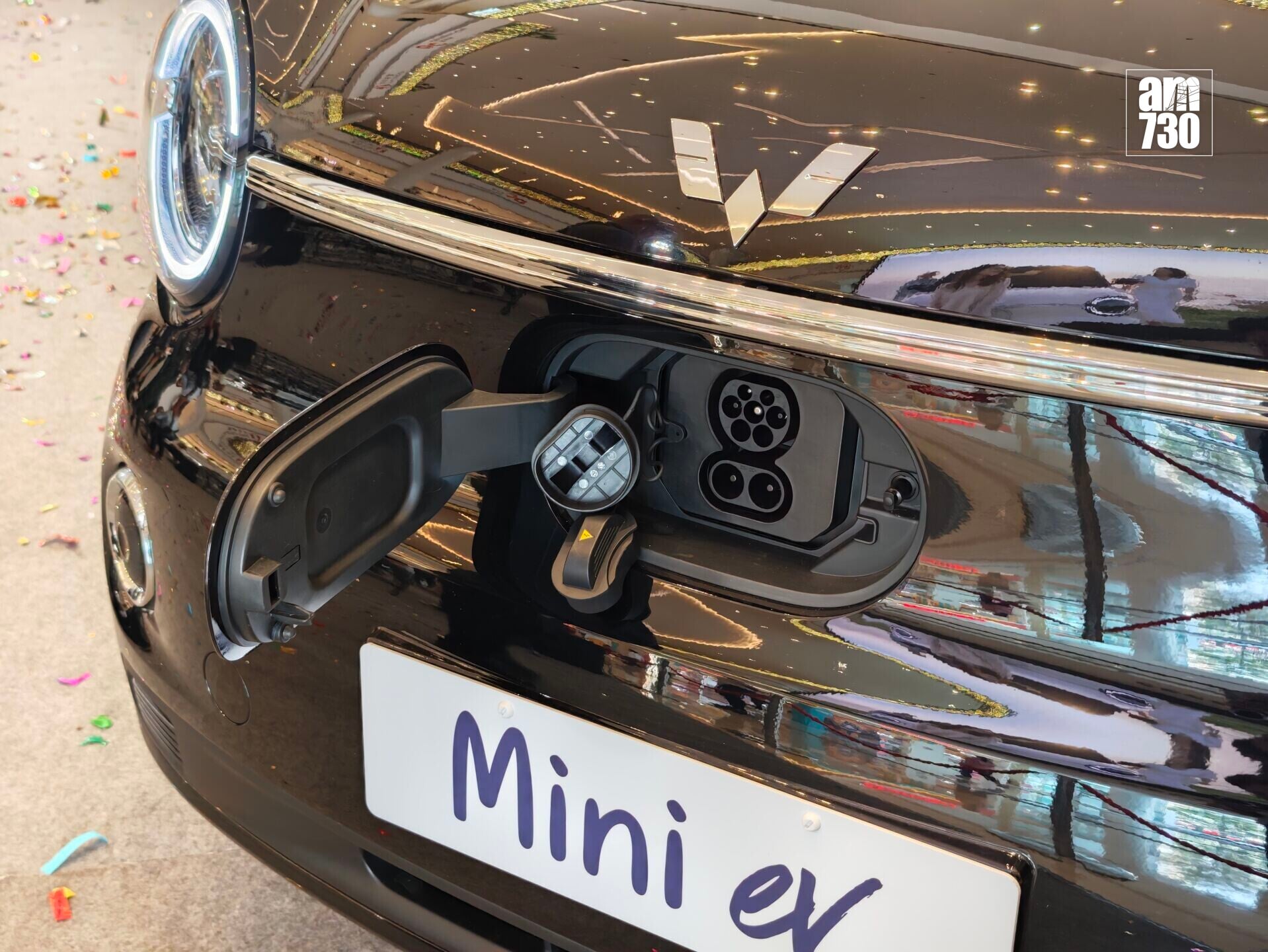 電動車|五菱Mini EV支援DC快充。
