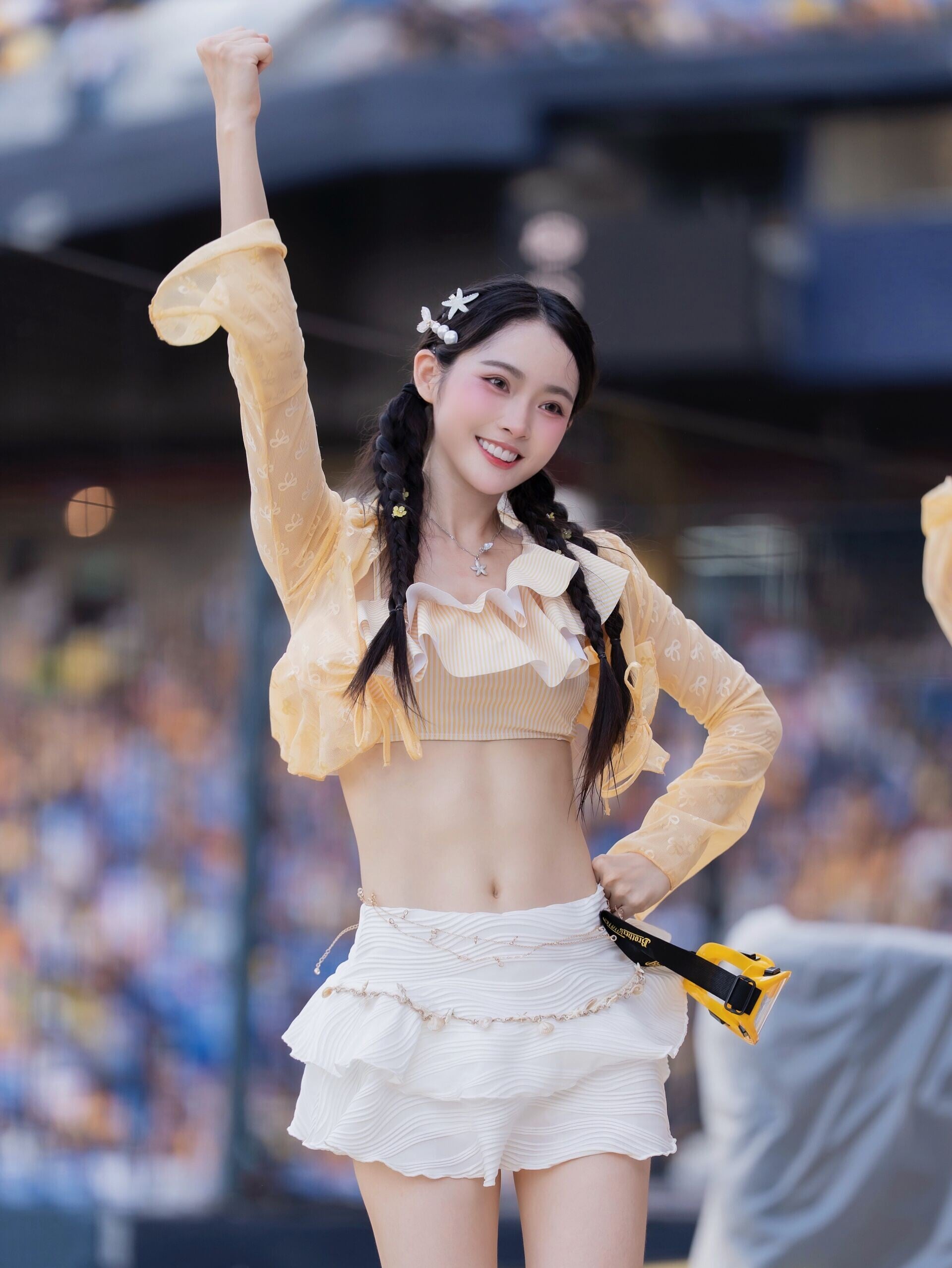啦啦隊女神怡琪在IG擁有5萬Followers